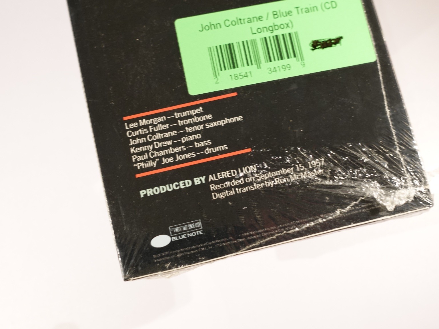 John Coltrane - Blue Train CD 1989 Blue Note Jazz Classics Longbox sealed