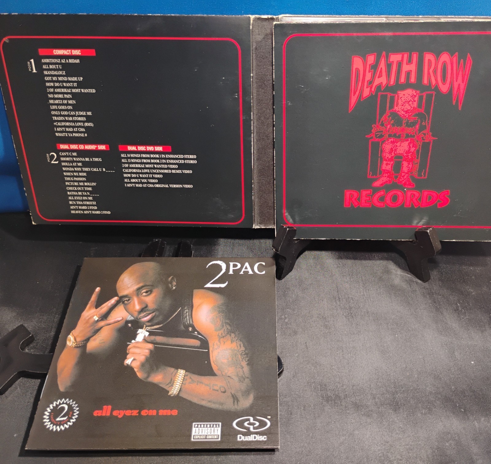 2Pac All Eyez On Me (2005) Dual-Disc CD / DVD Digipak