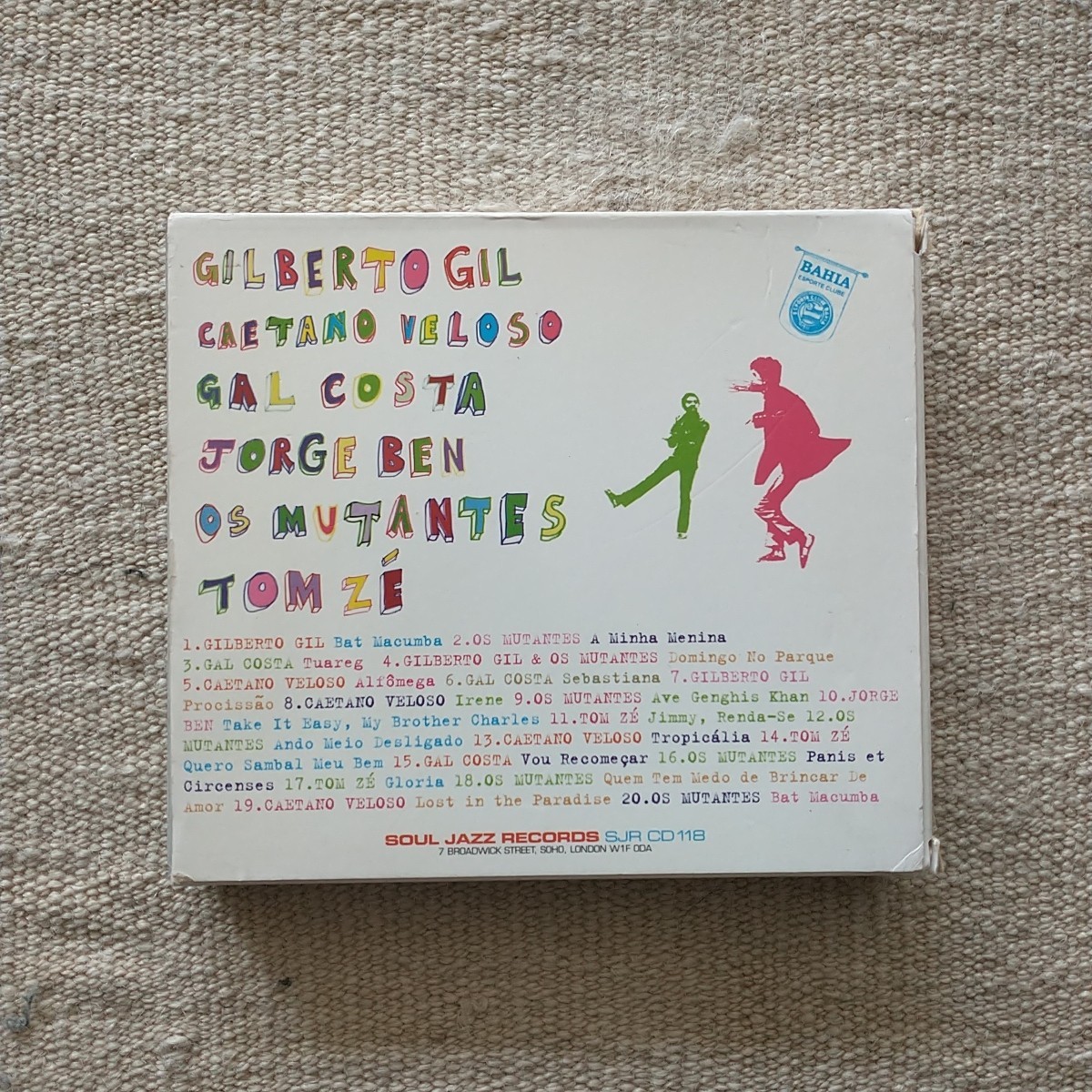TROPICALIA E PROIBIDO PROIBIR (2005) Brazilian Soul Jazz CD Tracks Gal Costa