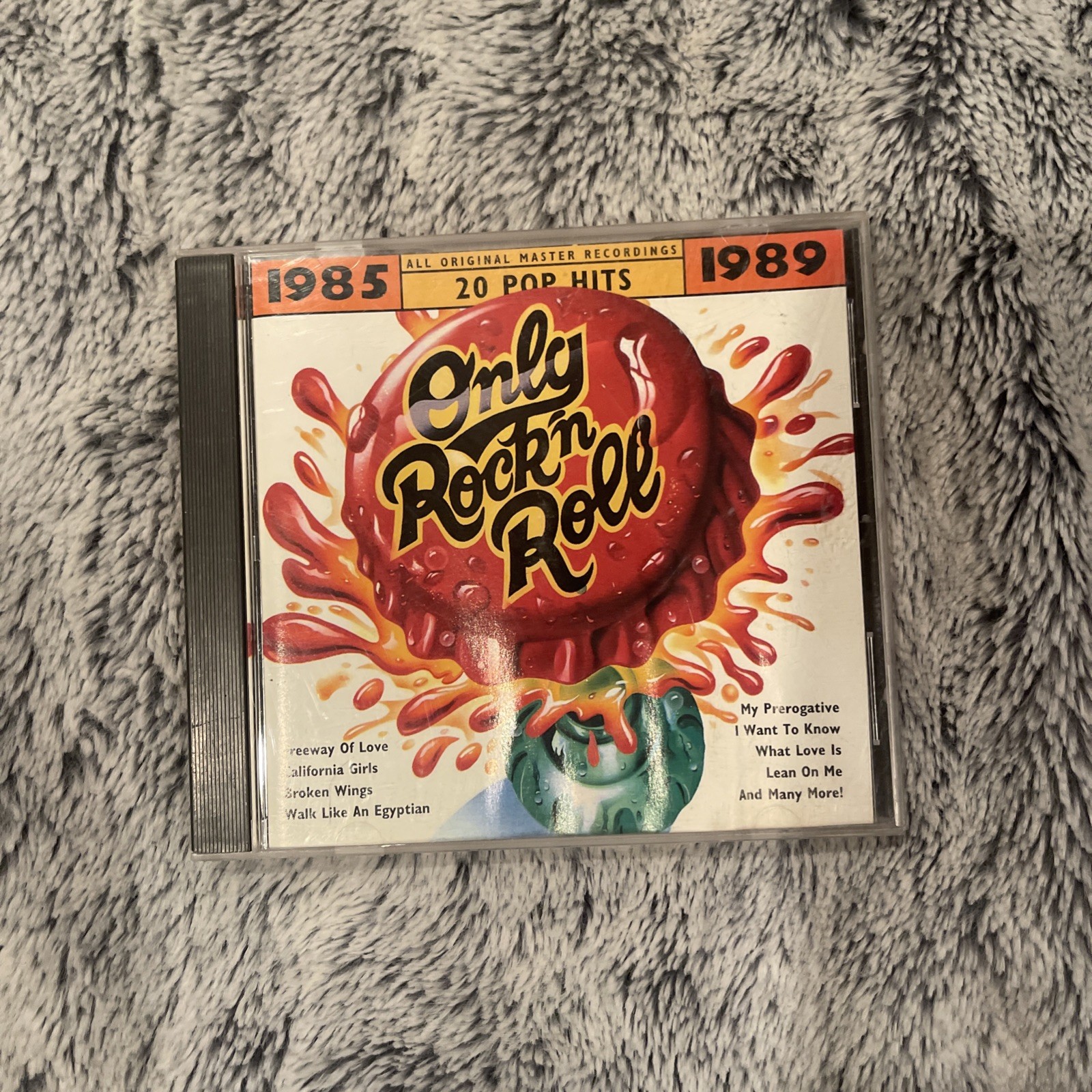 Only Rock 'N Roll 1985-1989: #1 Radio Hits [1998] by Various Artists (CD, 1994,