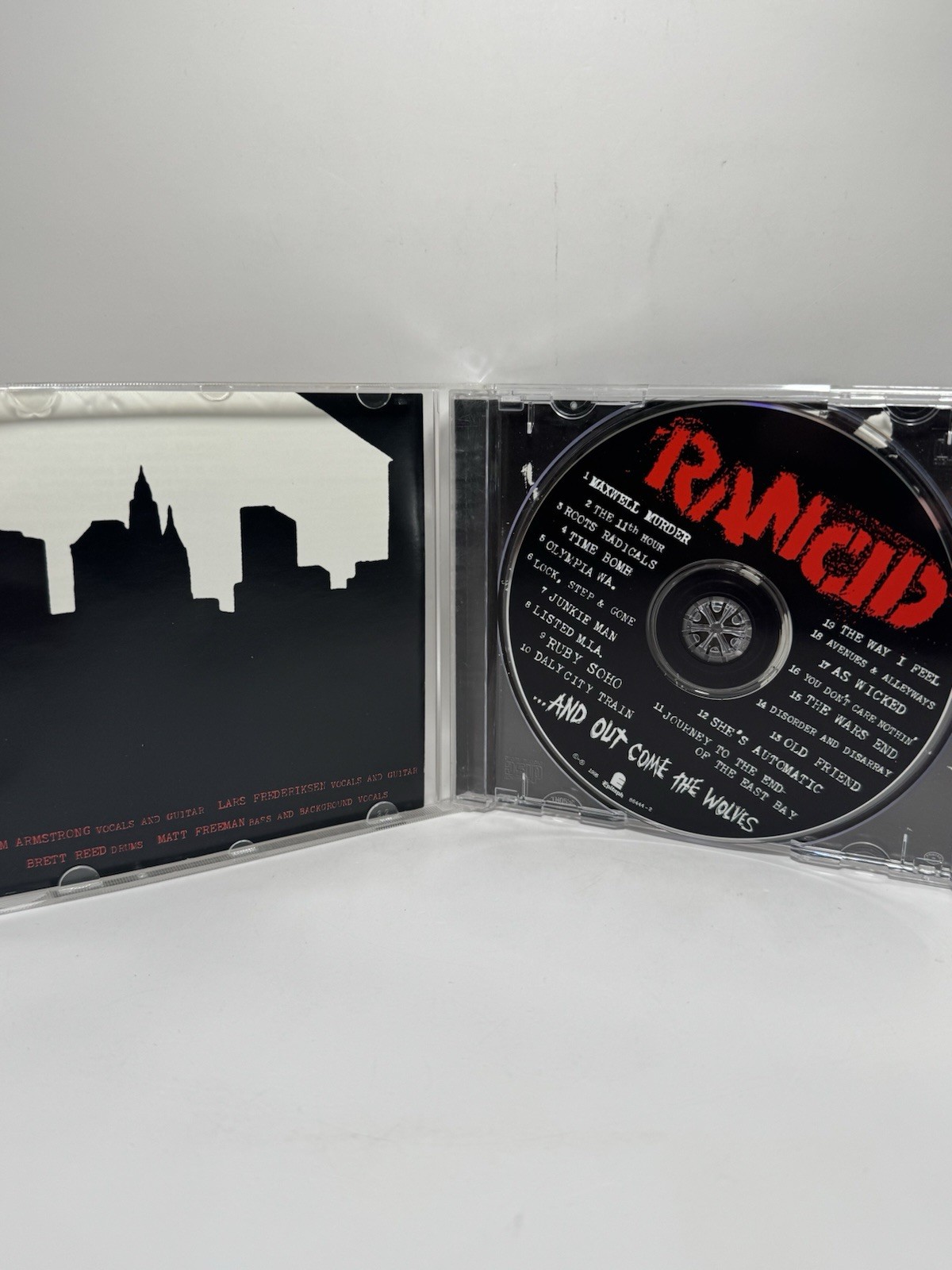Rancid And Out Come The Wolves CD Ruby Soho Time Bomb Punk Rock