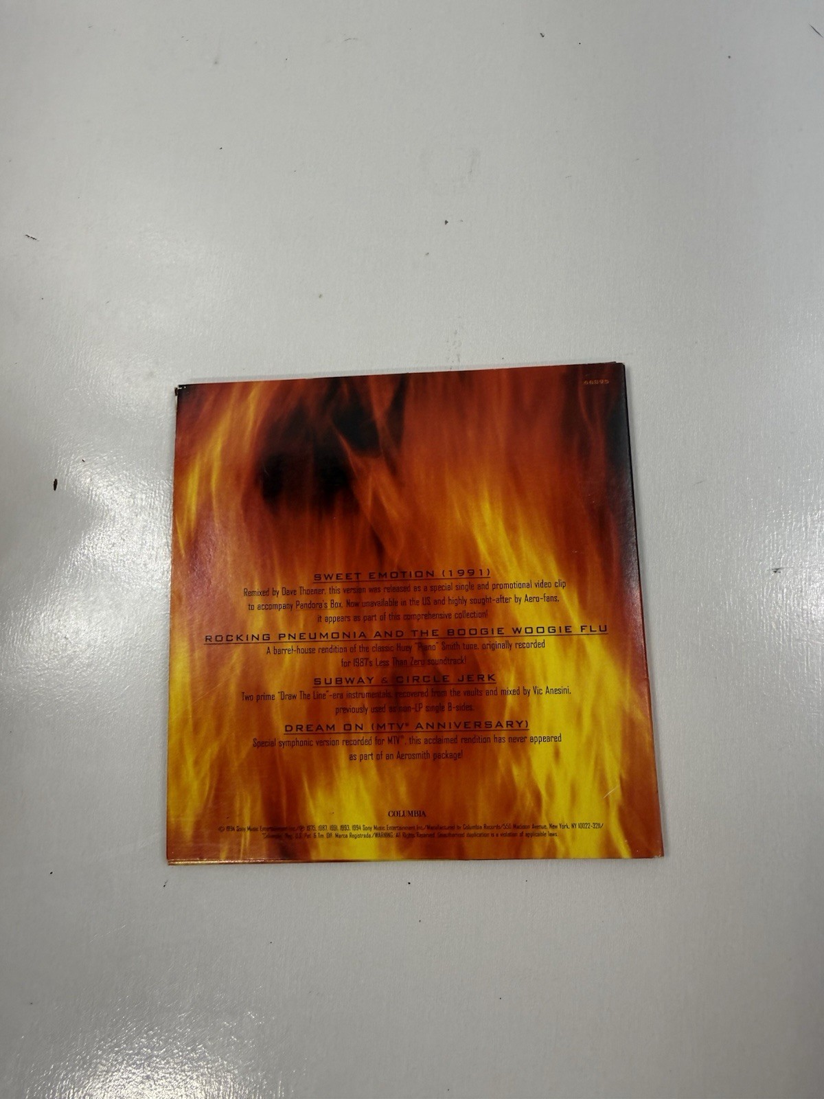 Aerosmith *Box of Fire* 🔥 13-CD Limited Edition Box Set Columbia Records 1994