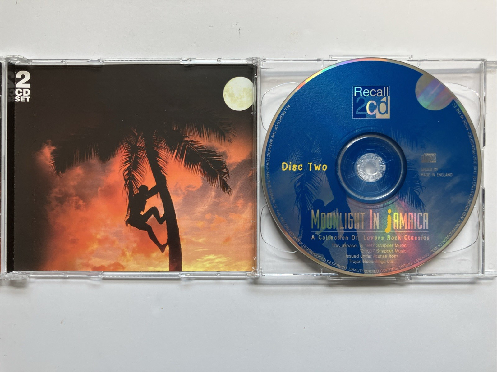 Moonlight in Jamaica: A Collection of Lovers Rock Classics 2-CD - Like New Cond.