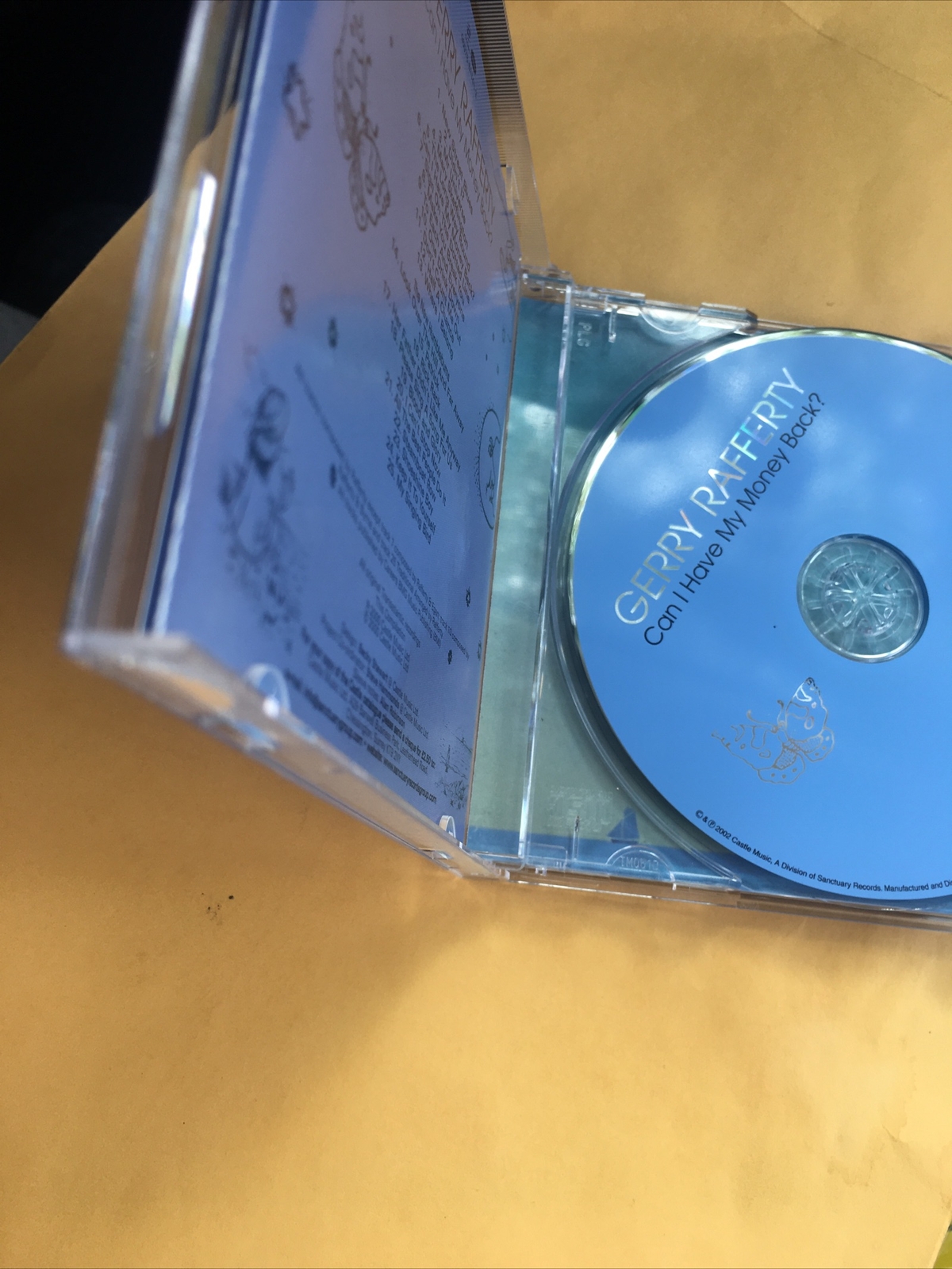 GERRY RAFFERTY - Can I Have My Money Back? (US CD, 2002) In Mint Cond..
