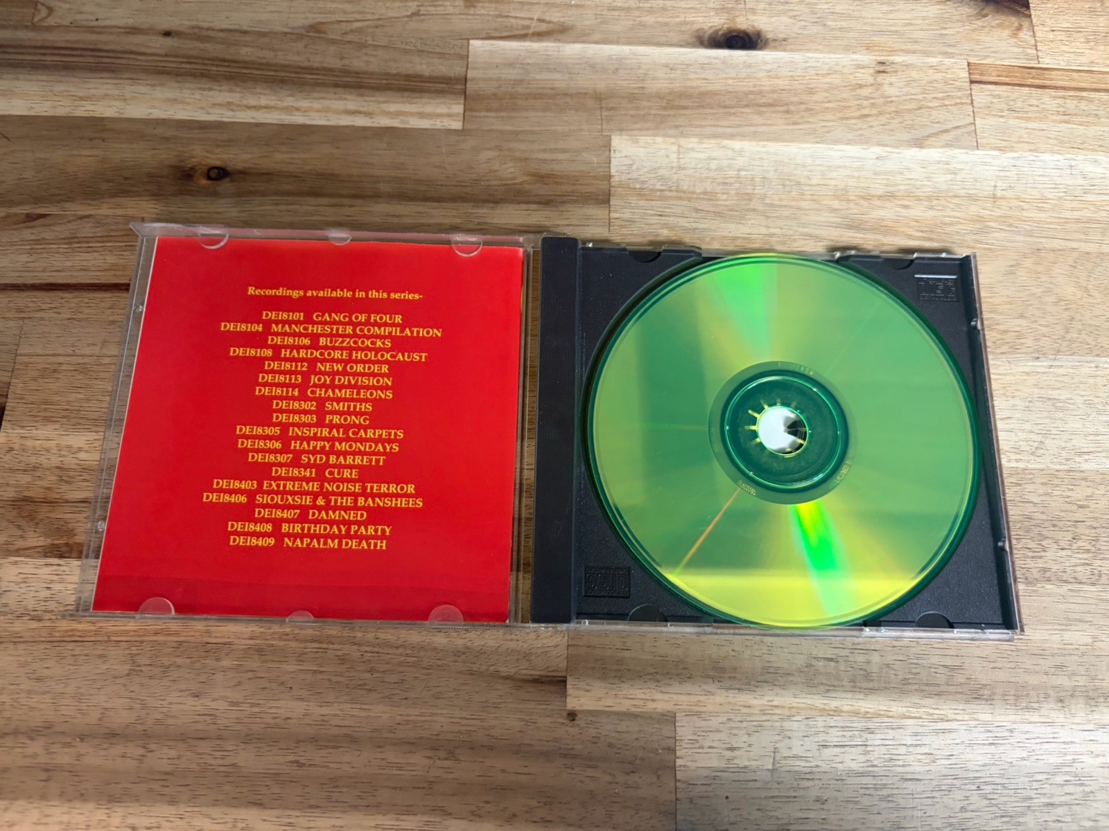 GANG OF FOUR "The Peel Sessions" CD 1990 Strange Fruit green Disc EX UK Punk