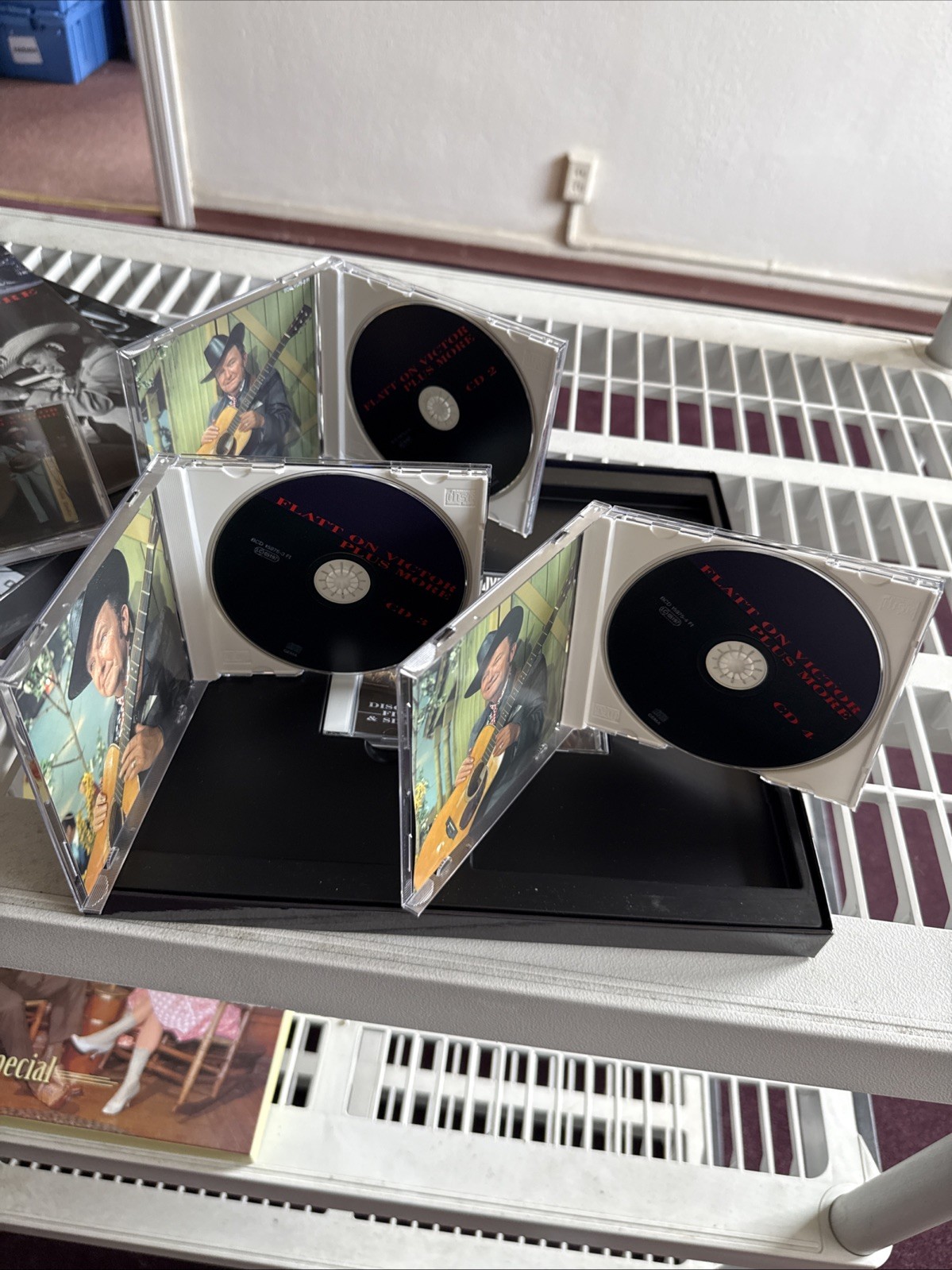 Lester Flatt on Victor Plus More - Deluxe Bear Family 6 CD Box Set & Book