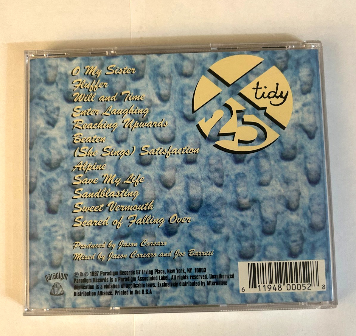 Tidy: X-25 CD Ships Same Day With Tracking