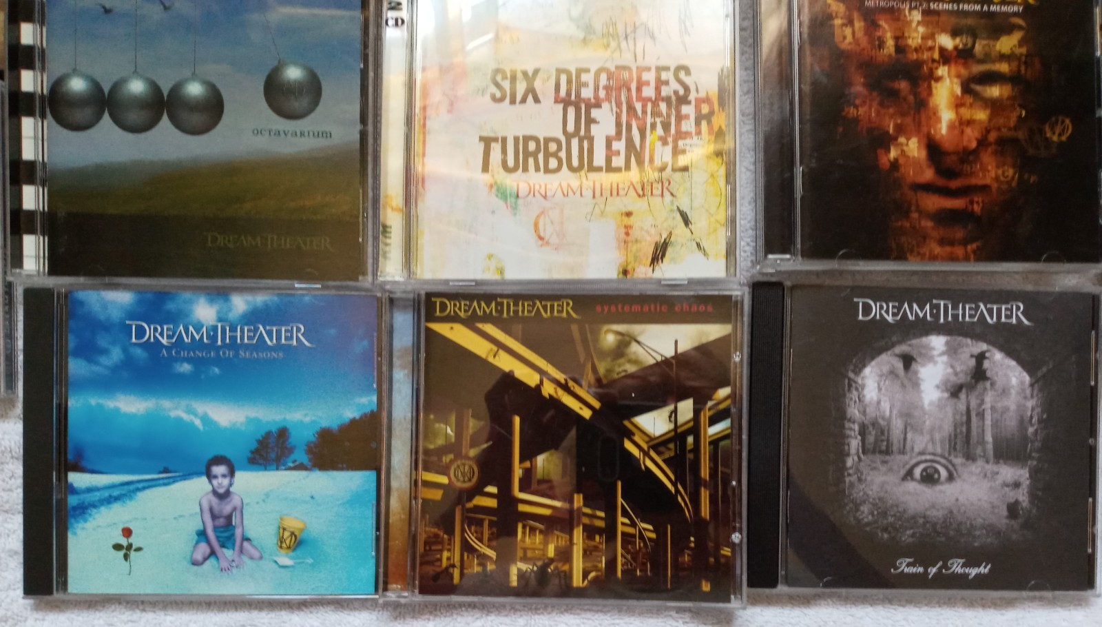Dream Theater CD lot of 13 + DVDs