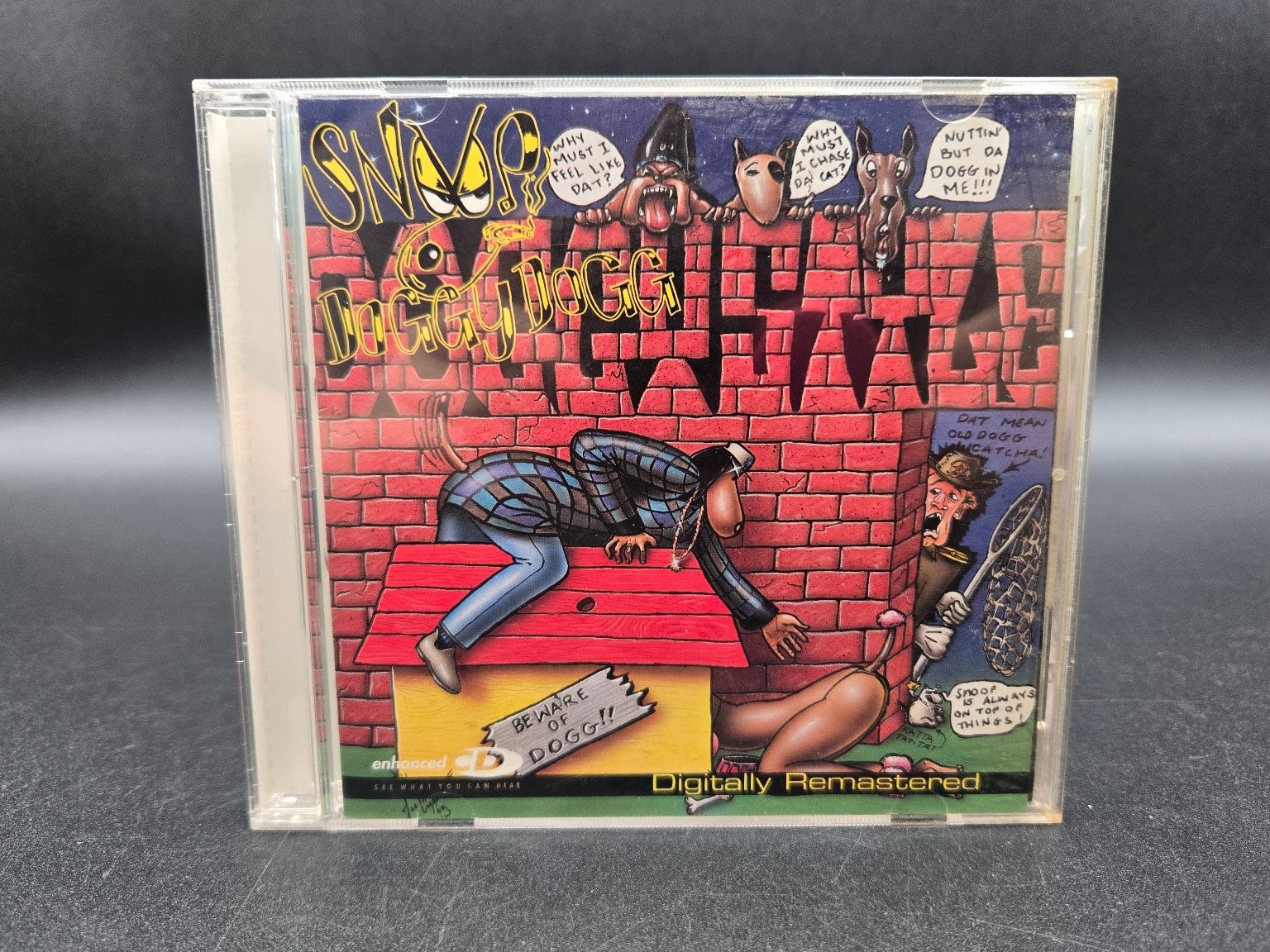 Doggystyle CD Snoop Doggy Dogg 2001 Remastered Enhanced Hip Hop Death Row Vtg
