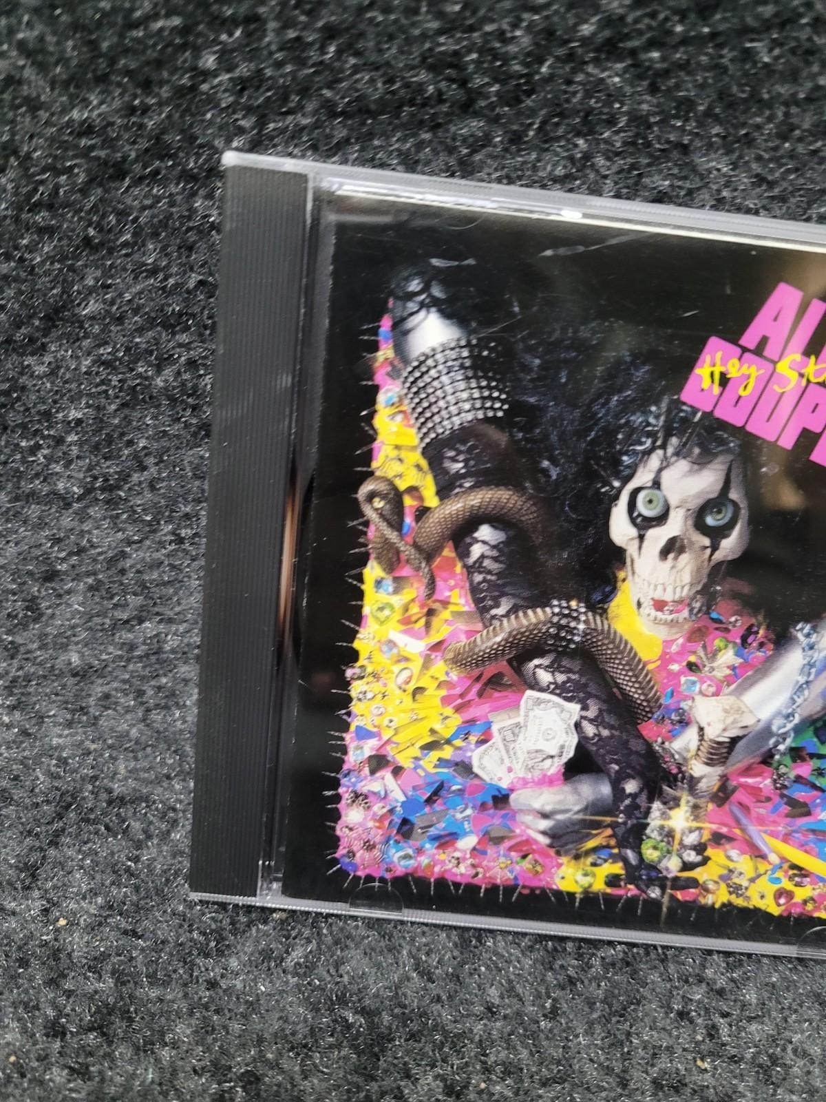 Alice Cooper CD Hey Stoopid Hard Rock Glam Metal Album 1991 Epic Rock Music