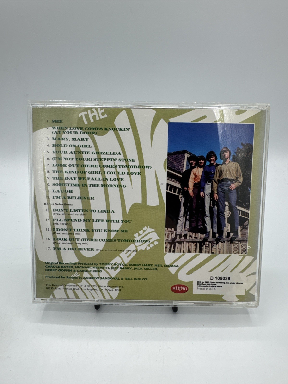 More of the Monkees by The Monkees (CD, Nov-1994, Rhino (Label)