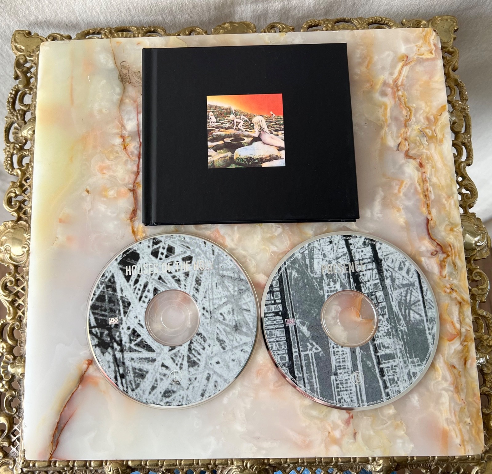 Vintage 1993 Led Zeppelin The Complete Studio Recordings 10 CD Box Set Read