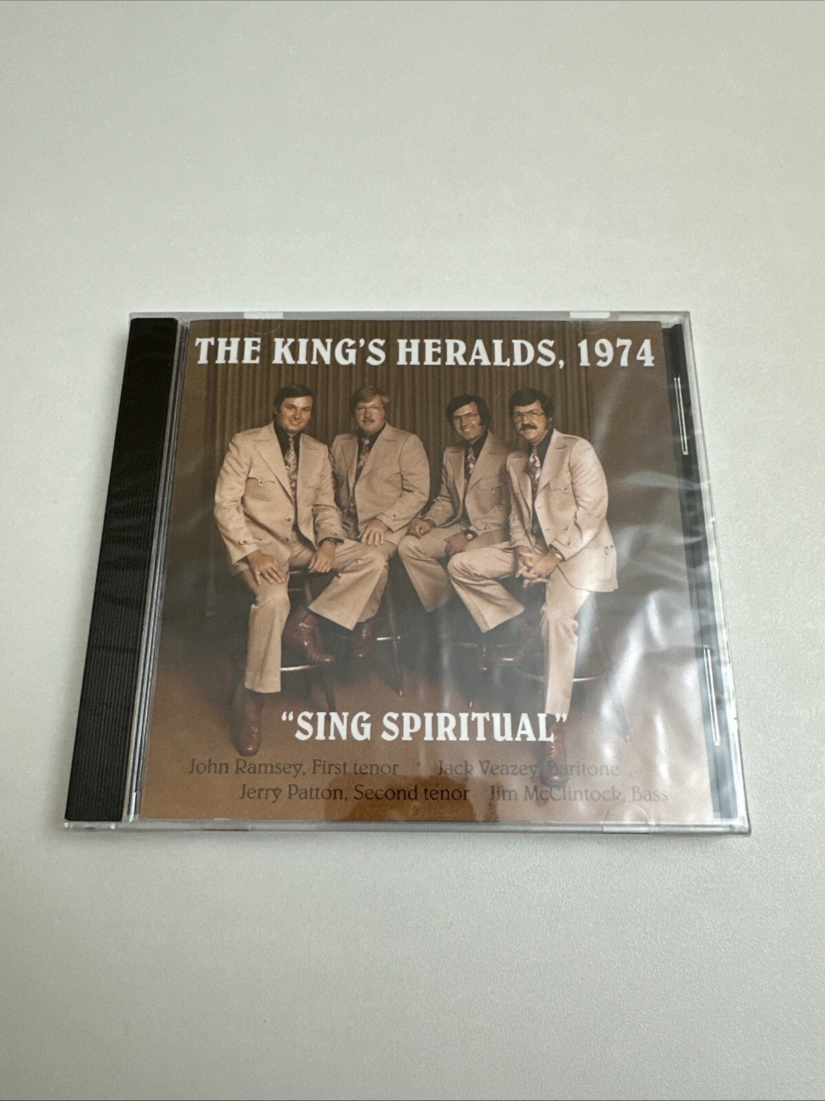 THE KING’S HERALDS, 1974 - SING SPIRITUAL (2004) CD John Ramsey Jack Vazey NEW