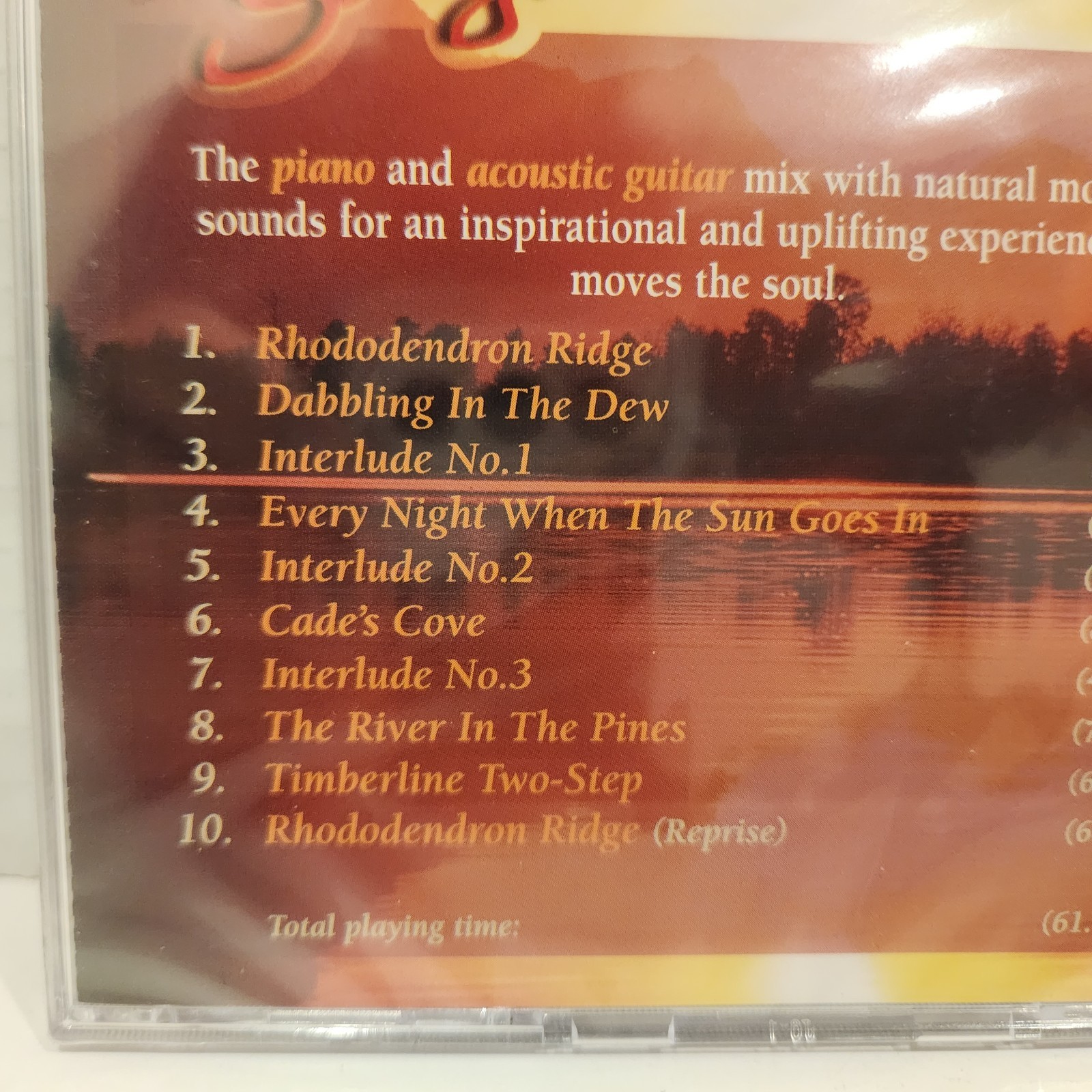 Mountain Song Cd Relaxing Music Nature Sounds Natural Dreams NEW SEALED FREE S/H