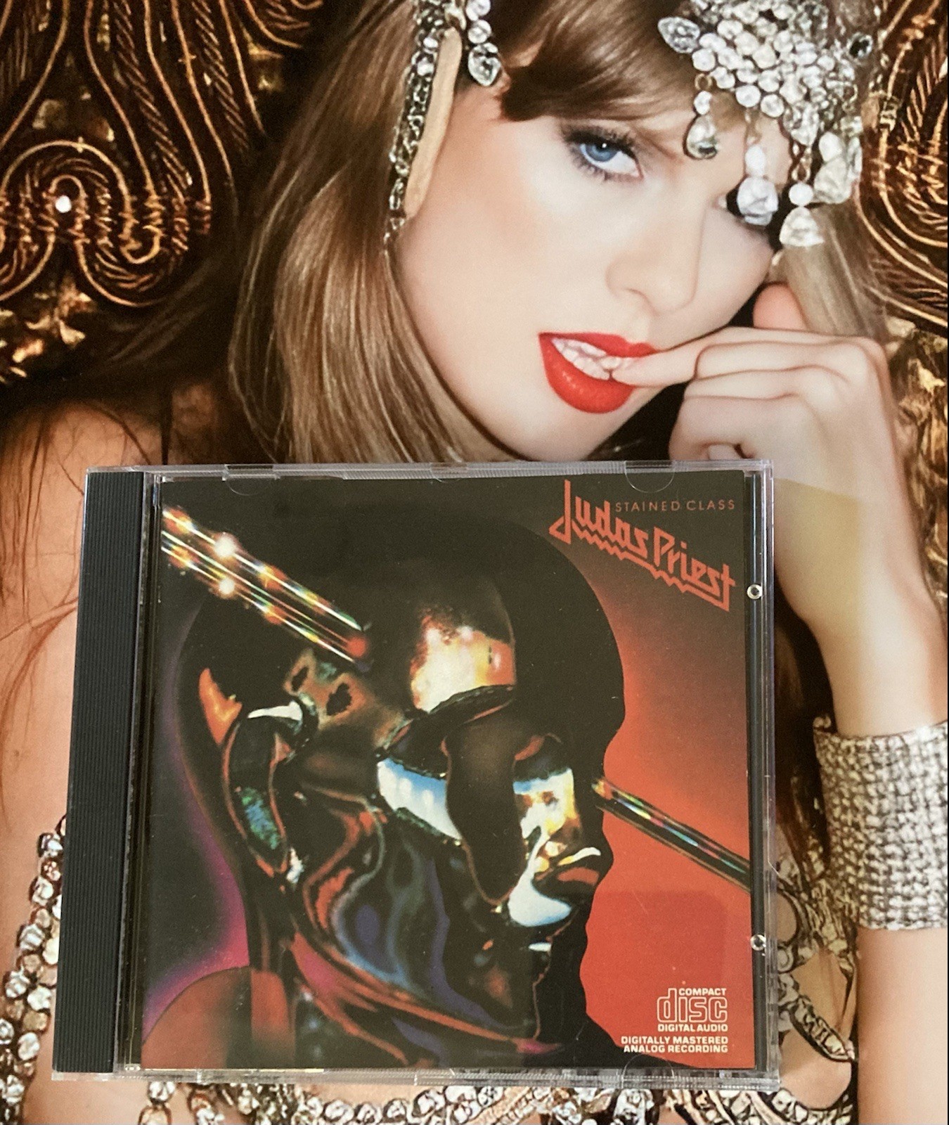 JUDAS PRIEST Stained Class CD Original US Pressing Used Rob Halford