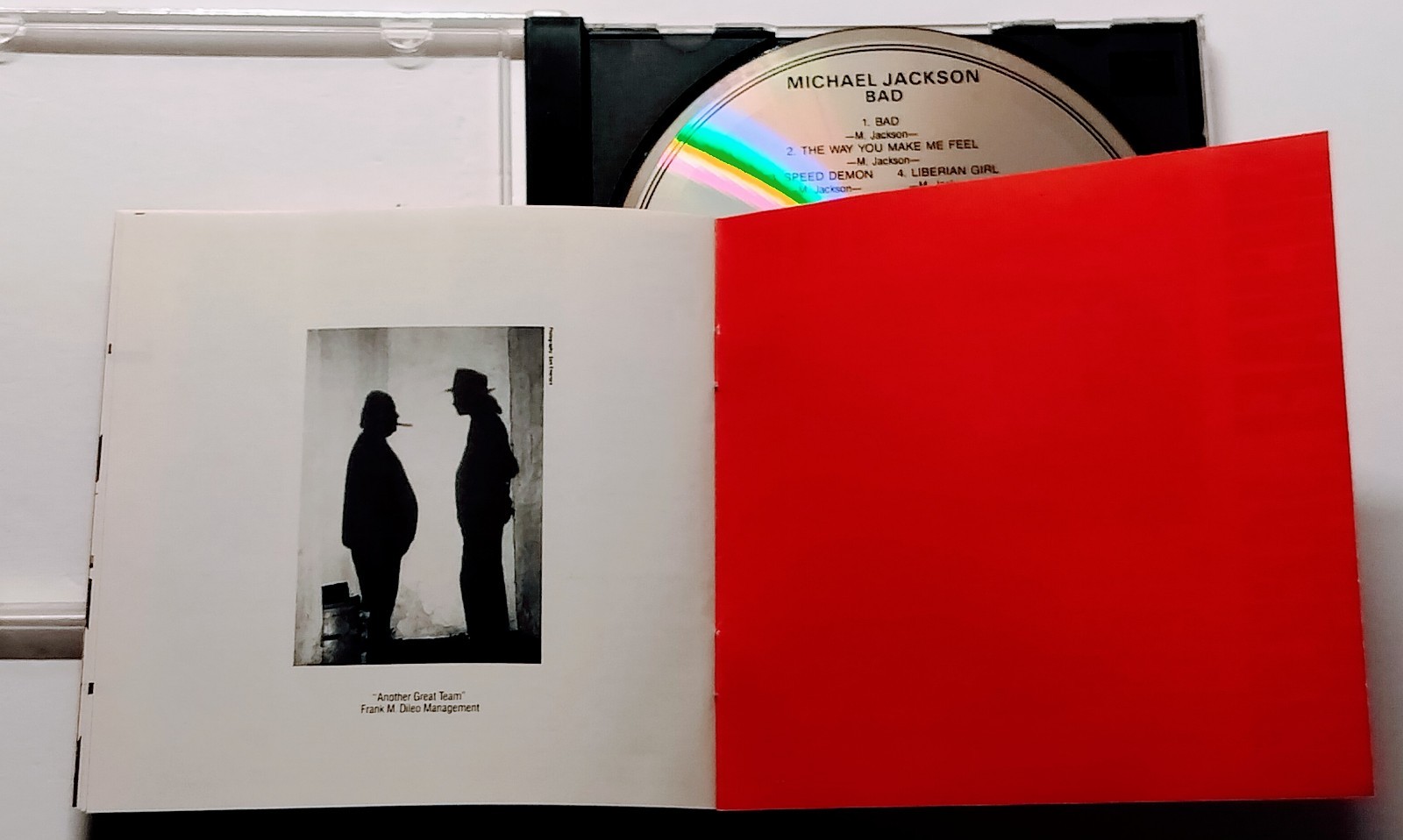 Michael Jackson Bad CD Epic EK 40600 DADC DIDP 70643 First Pressing