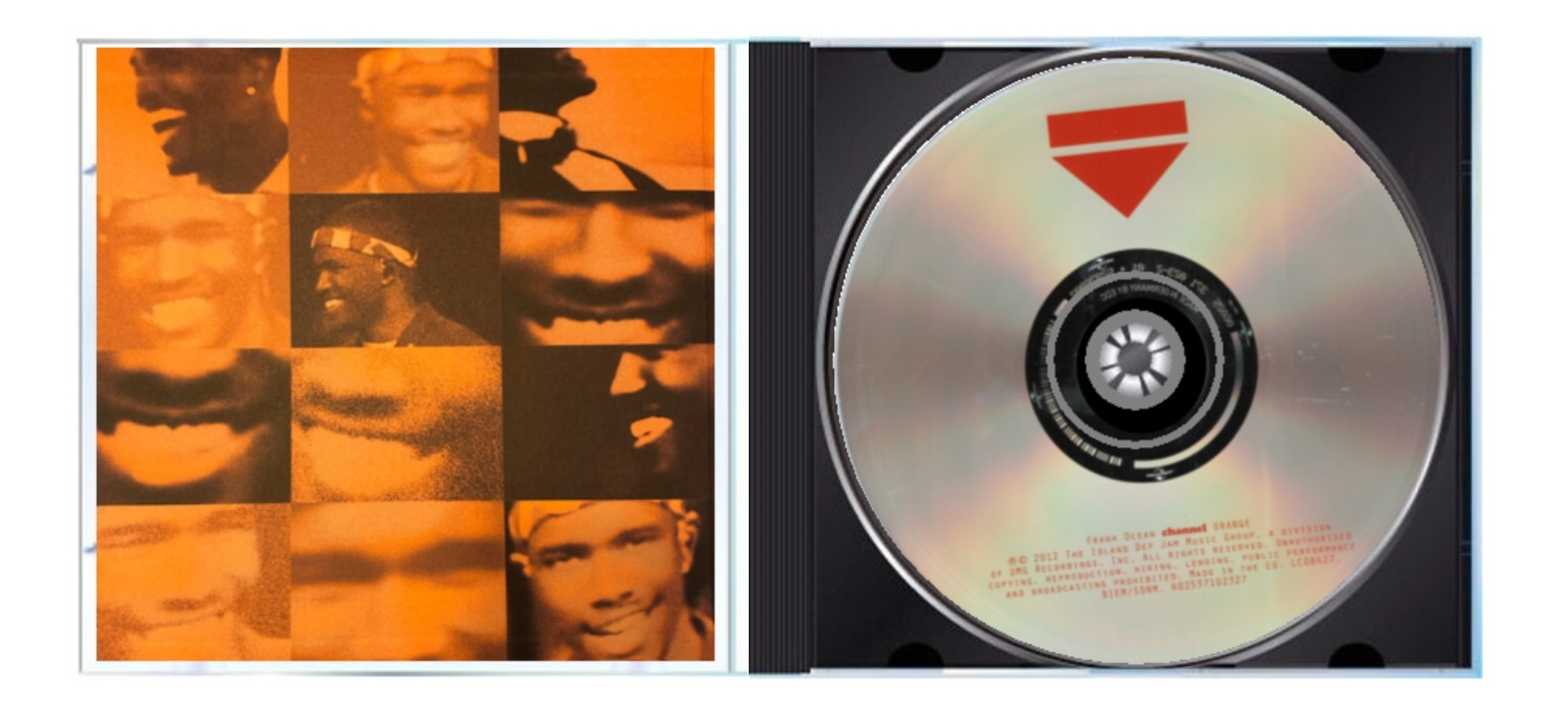 Frank Ocean - HANDMADE CD lot - Nostalgia Ultra, Channel Orange, Endless, Blonde