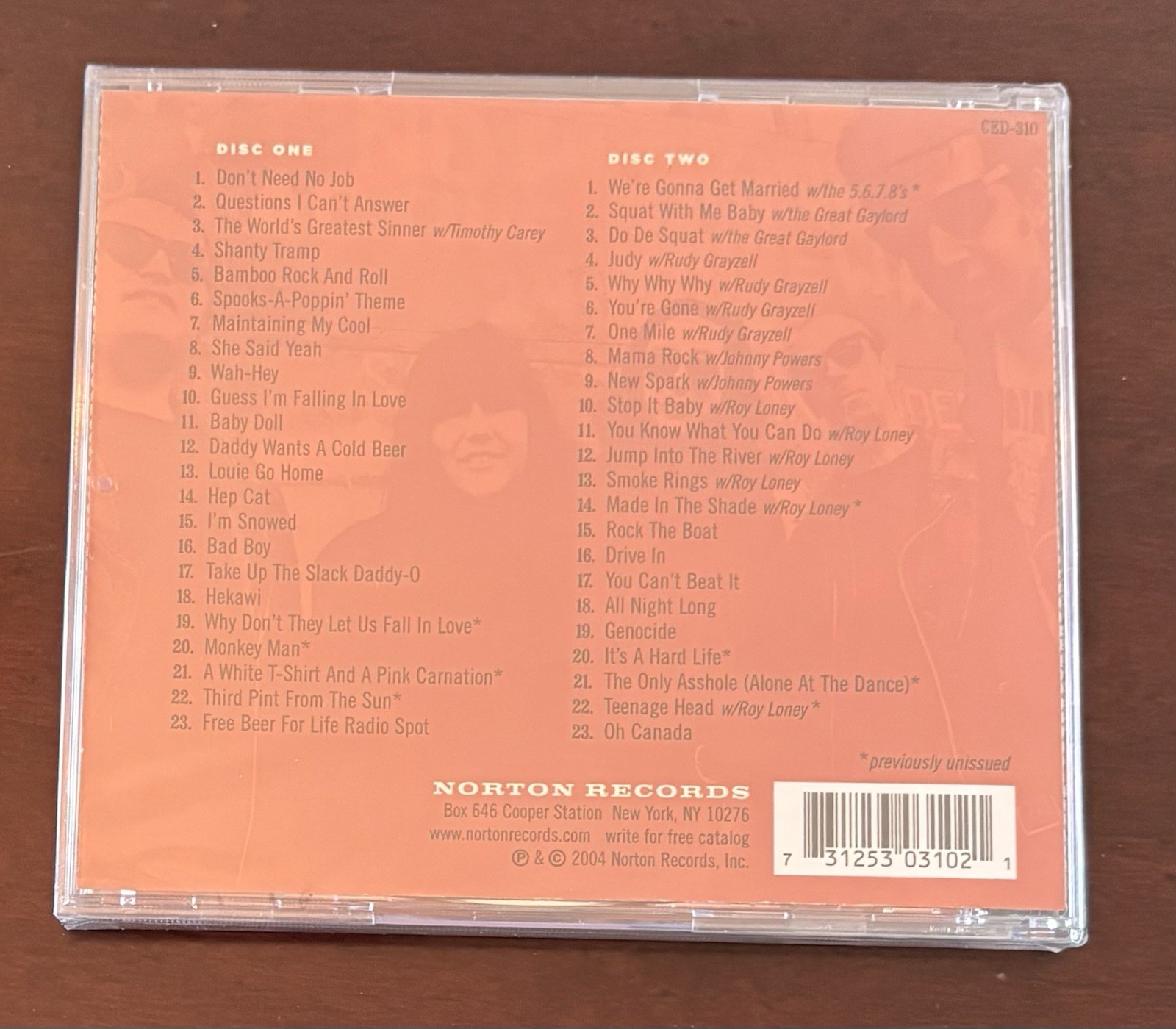 The A-Bones Daddy Wants a Cold Beer CD Garage Rock Norton Records SEALED punk