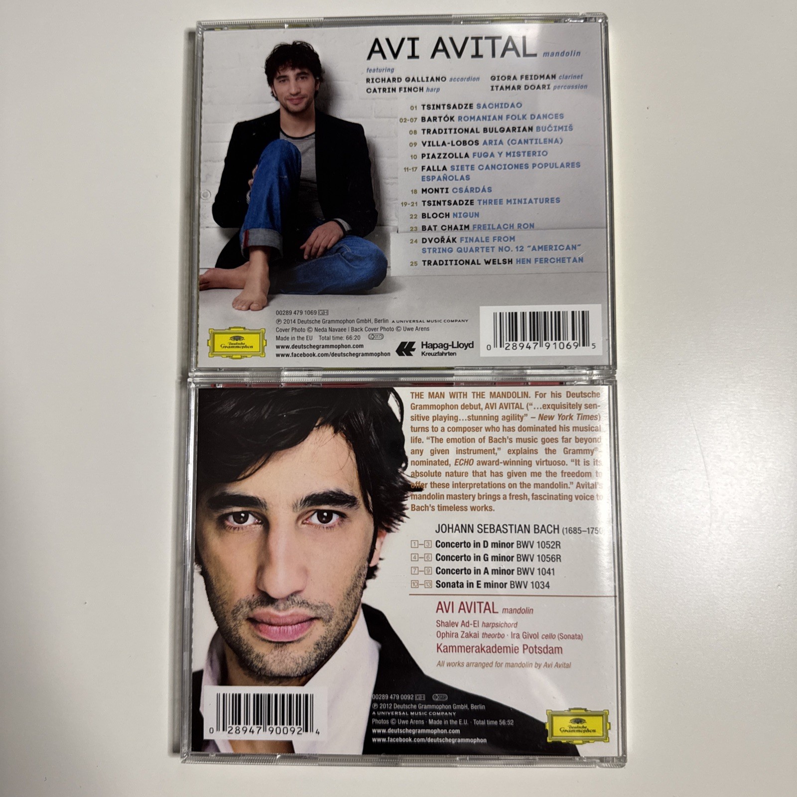 Avi Avital Deluxe Edition 2CD Bach Between Worlds Mandolin Deutsche Grammophon