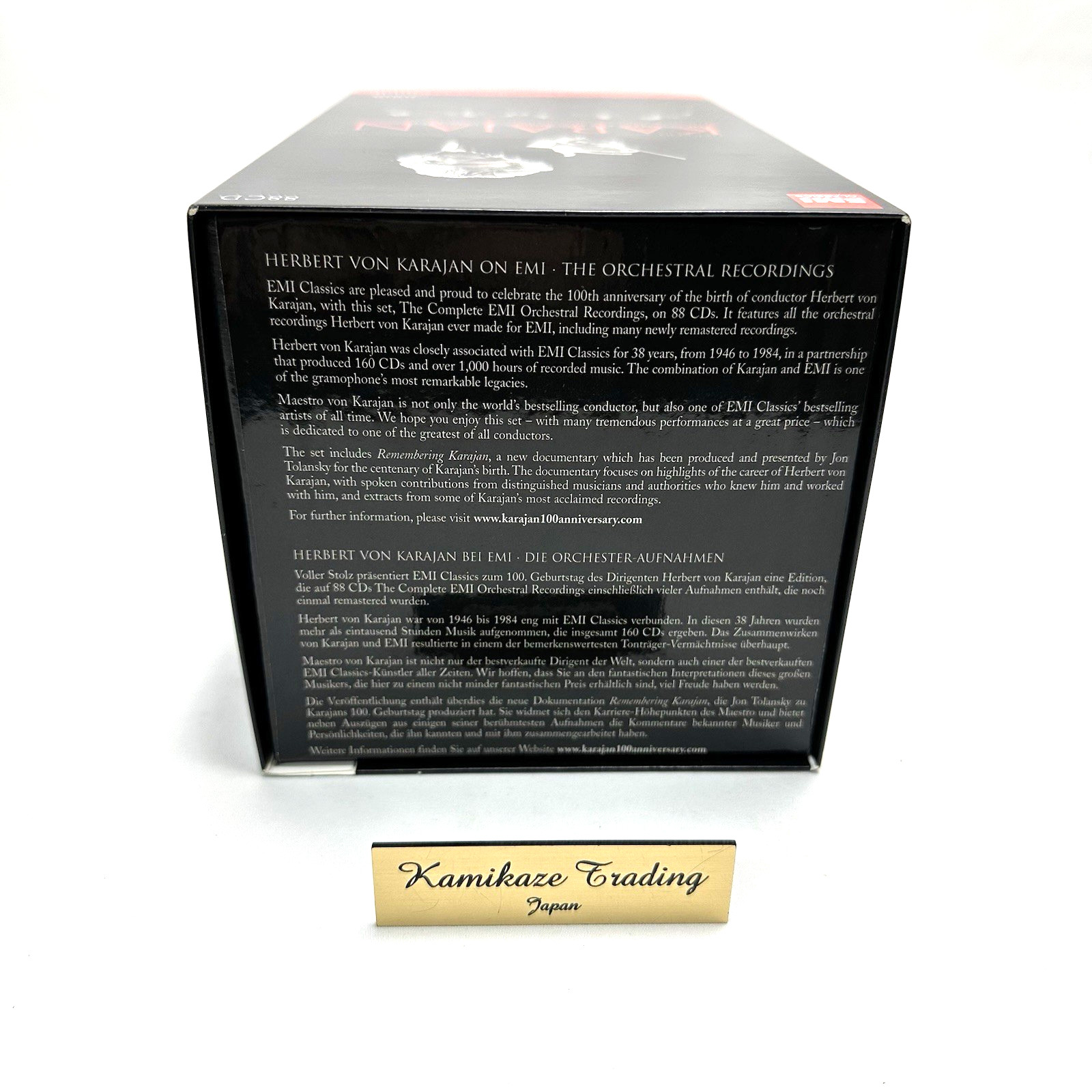 Herbert von Karajan: The Complete EMI Recordings 1946-1984# 88CD-BOX-RAR-OOP-TOP