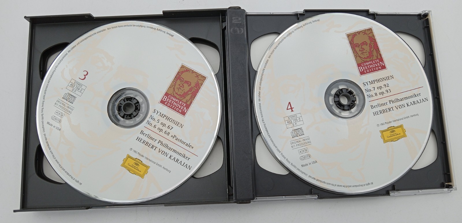 Complete Beethoven Edition (3 ) Vol. 1, 2, 3, Deutsche Grammophon (15 CD set)