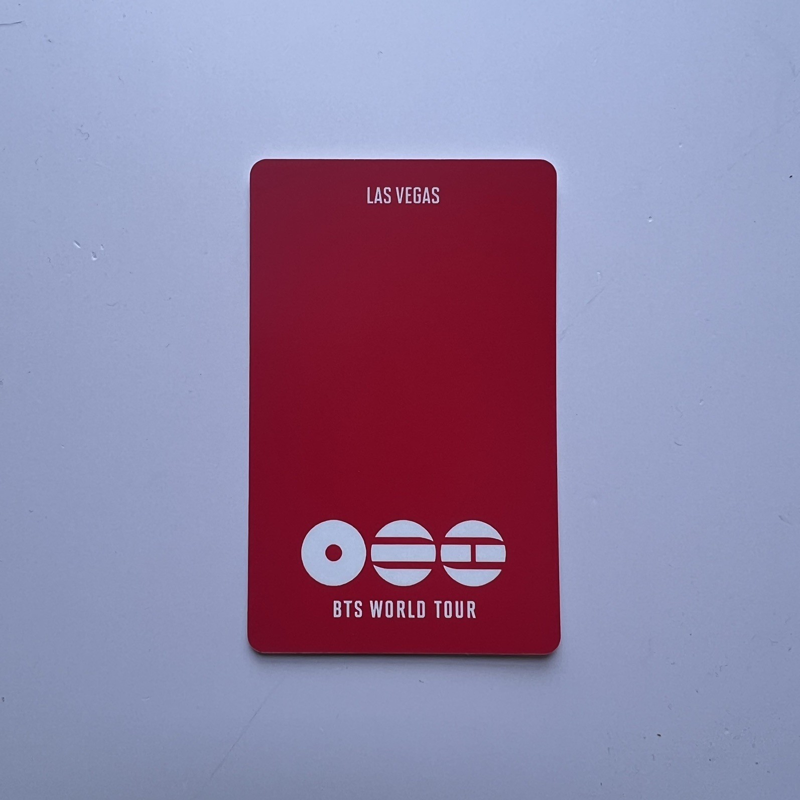 BTS V Photocard ARIRANG Las Vegas Pop-up Exclusive Album Bonus New