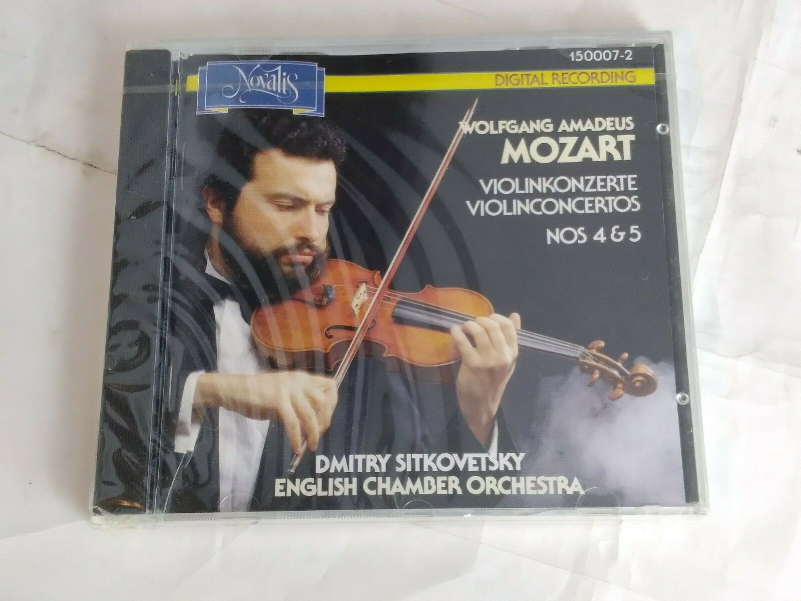 Wolfgang Amadeus Mozart: Violinkonzerte CD NOD 4 & 5