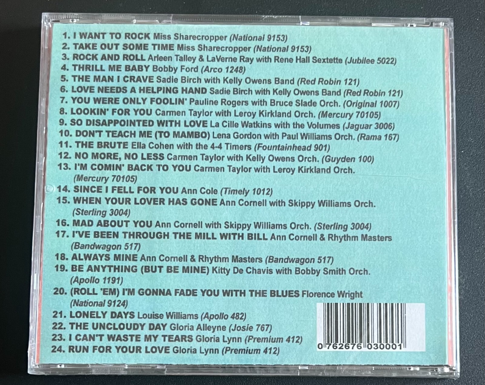 NEW YORK DIVAS - VOL 2 1947-1957 R&B IN THE APPLE - CD BRAND NEW