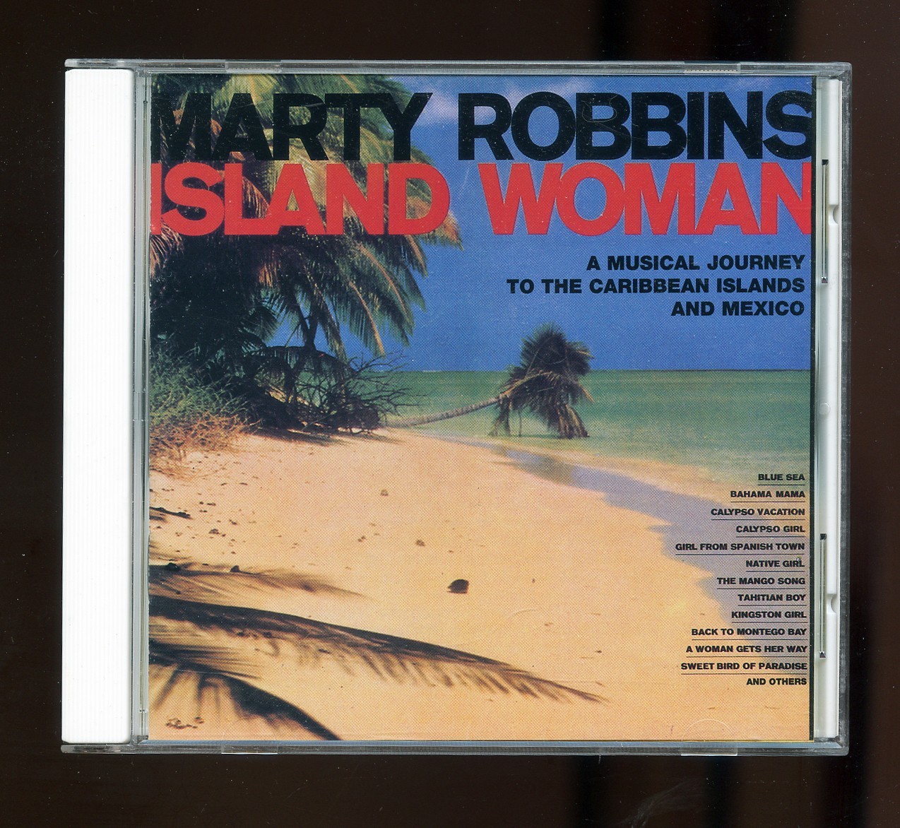 Rare Country CD - Marty Robbins - Island Woman - Bear Family - Import