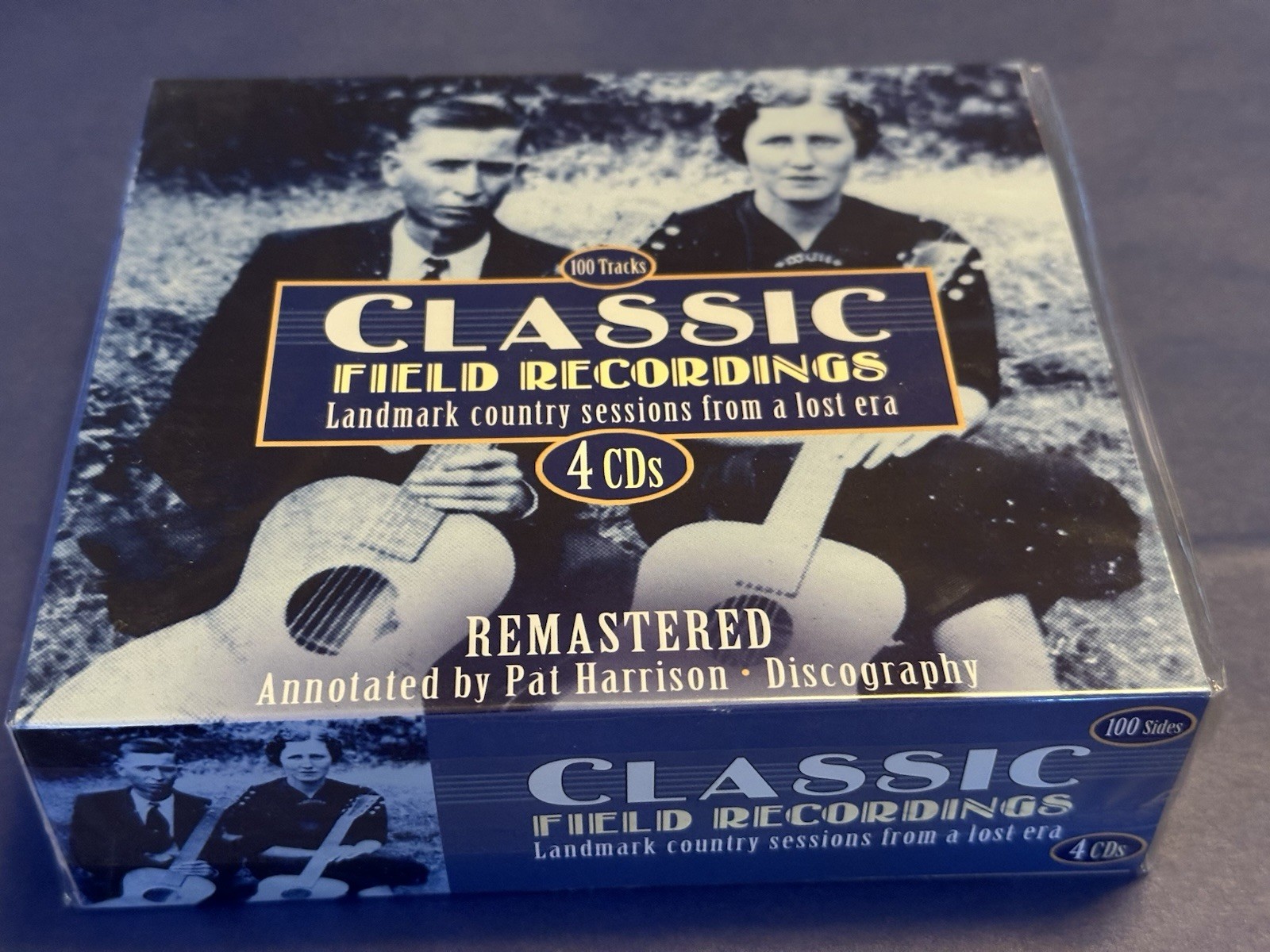 Classic Field Recordings - Landmark Country Sessions From Lost Era -4 CDs✨Sealed