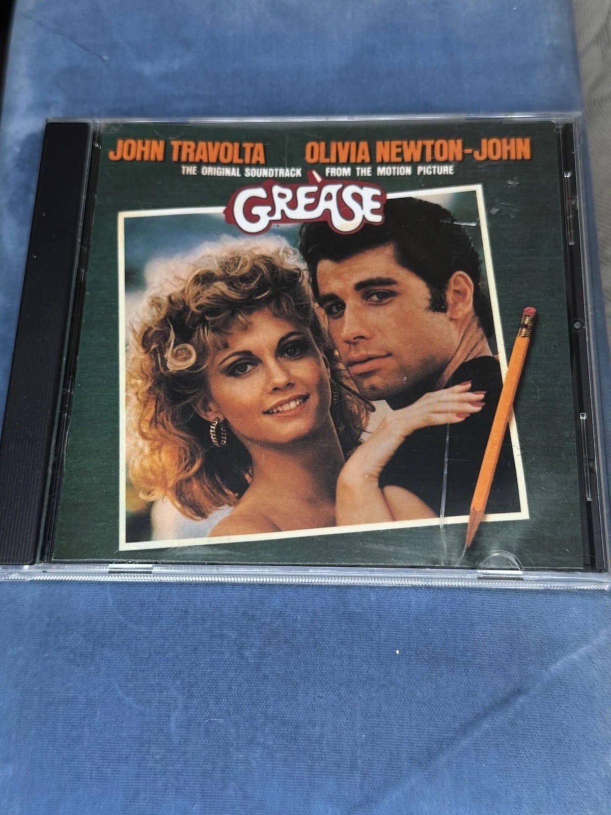 Grease Motion Picture Soundtrack US CD Polydor Records Issue Columbia House