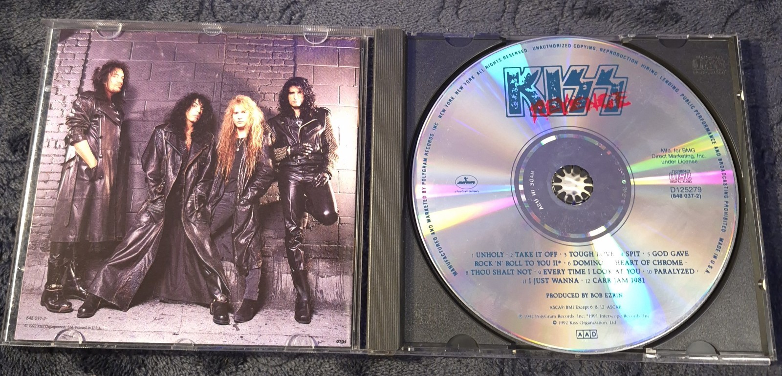 Revenge by Kiss (CD, 1992)
