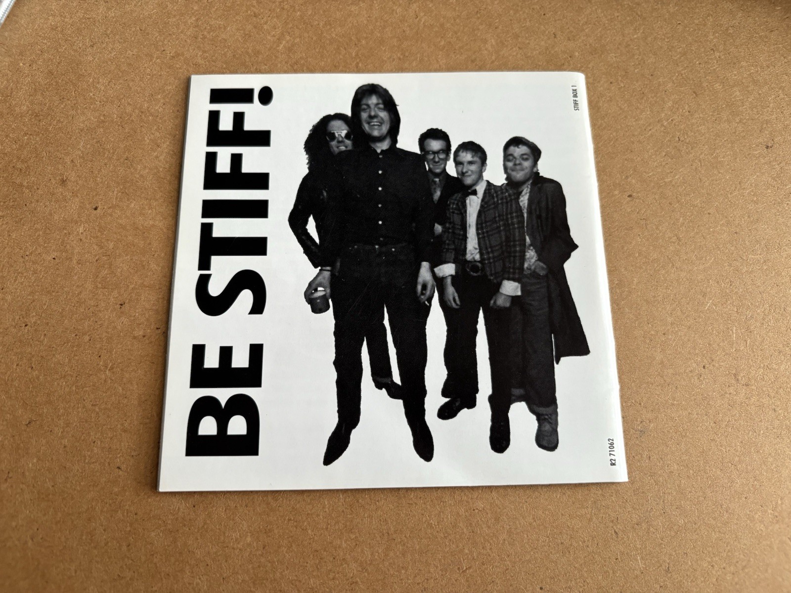 The Stiff Records Box Set 4 CD 3 mint discs 1 scuffed disc see pics we are Devo