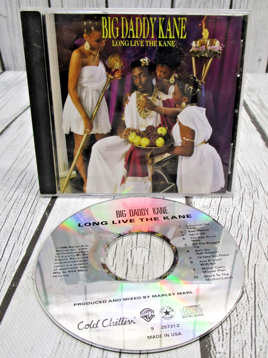 Big Daddy Kane - "Long Live The Kane" CD 1988 Warner Bros Records - NM Disc