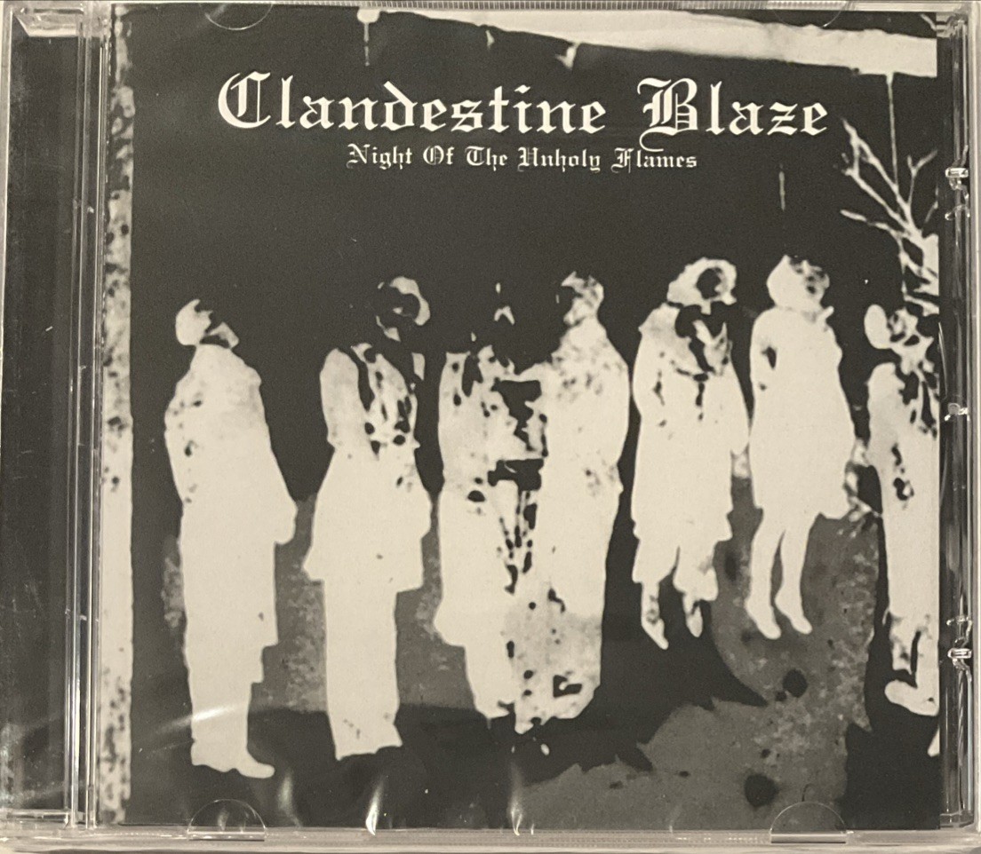 Clandestine Blaze - Night Of The Unholy Flames CD 2024 Northern Heritage NH-009