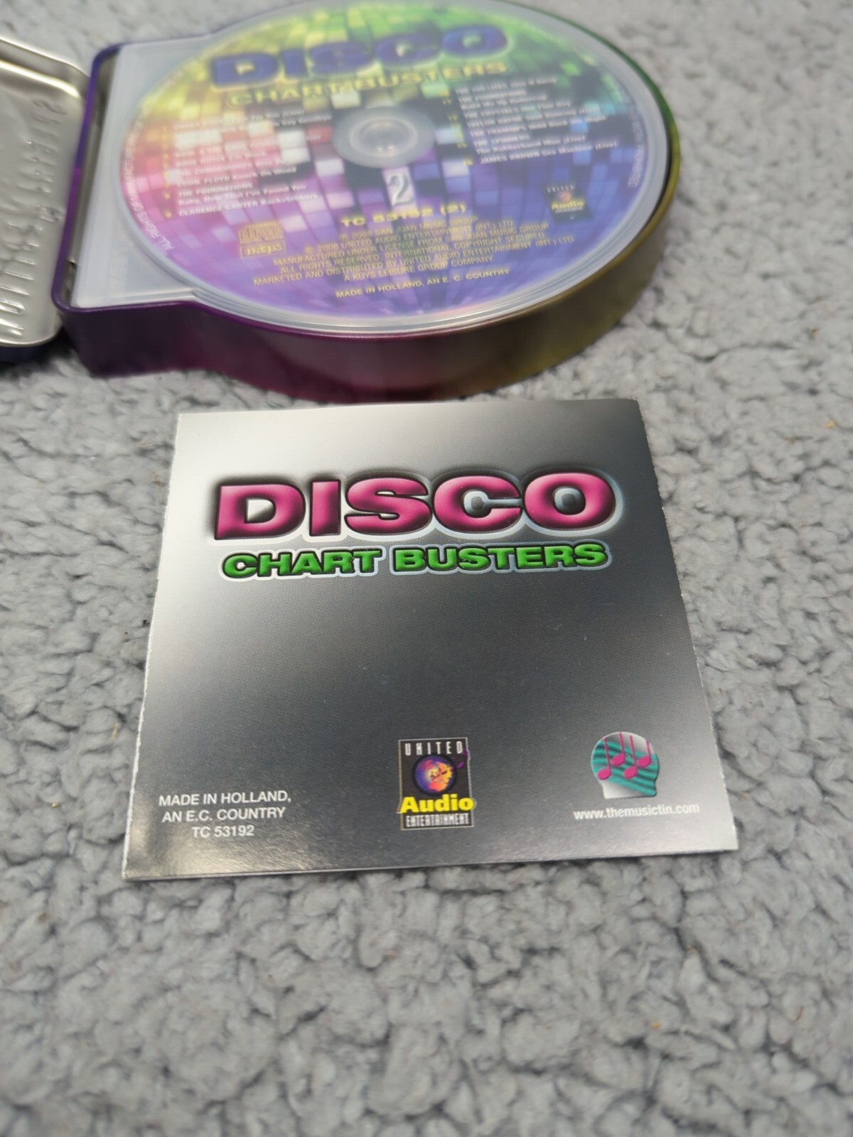 Disco Chart Busters by Various Artists (CD, Dec-2007, United Multi License)