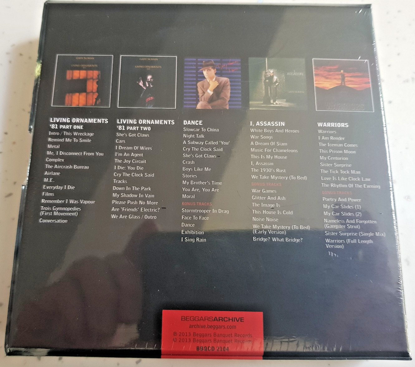 Gary Numan - 5 Album Box Set CD - New & Sealed