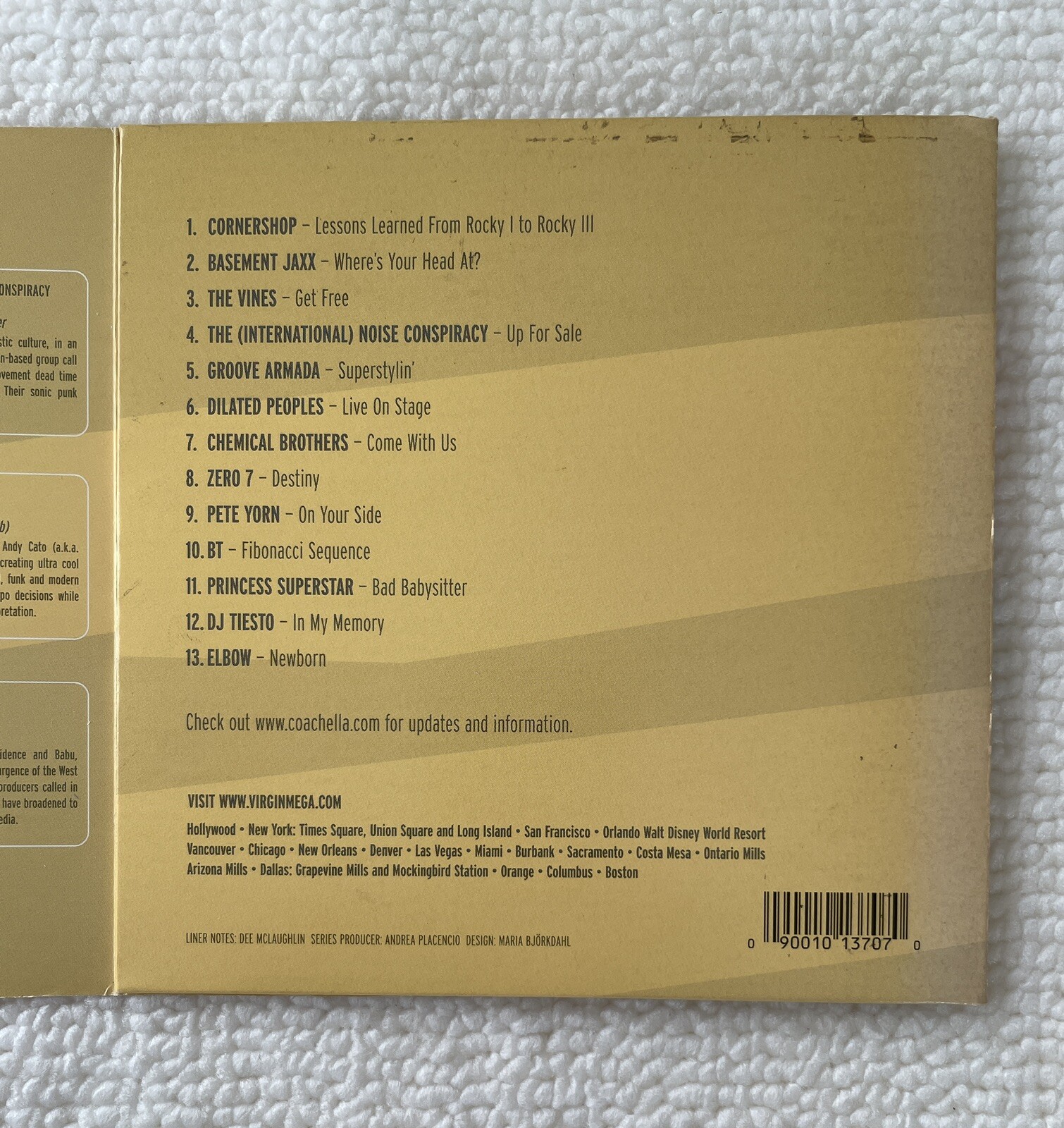 Coachella 2002 Virgin Megastore - Various Artists - Promo CD (2002)