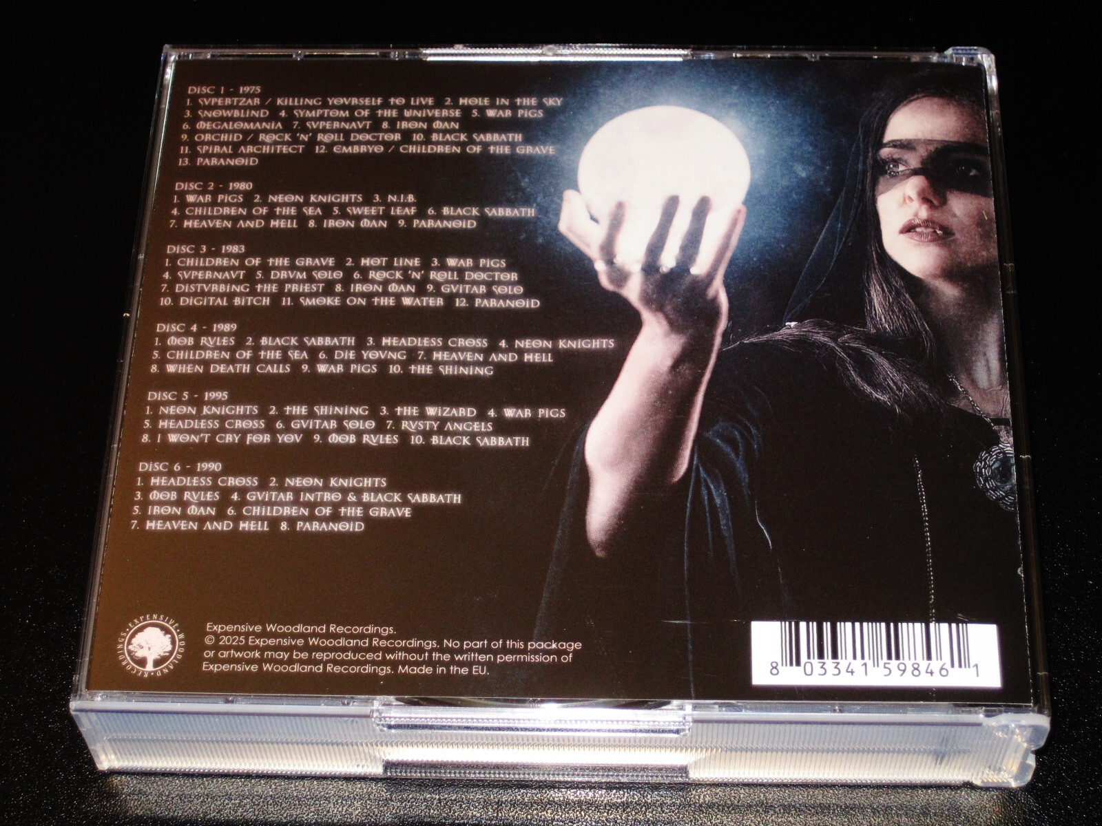 Black Sabbath: Broadcast Collection - Live 1975-1995 6 CD Box Set 2025 EU NEW