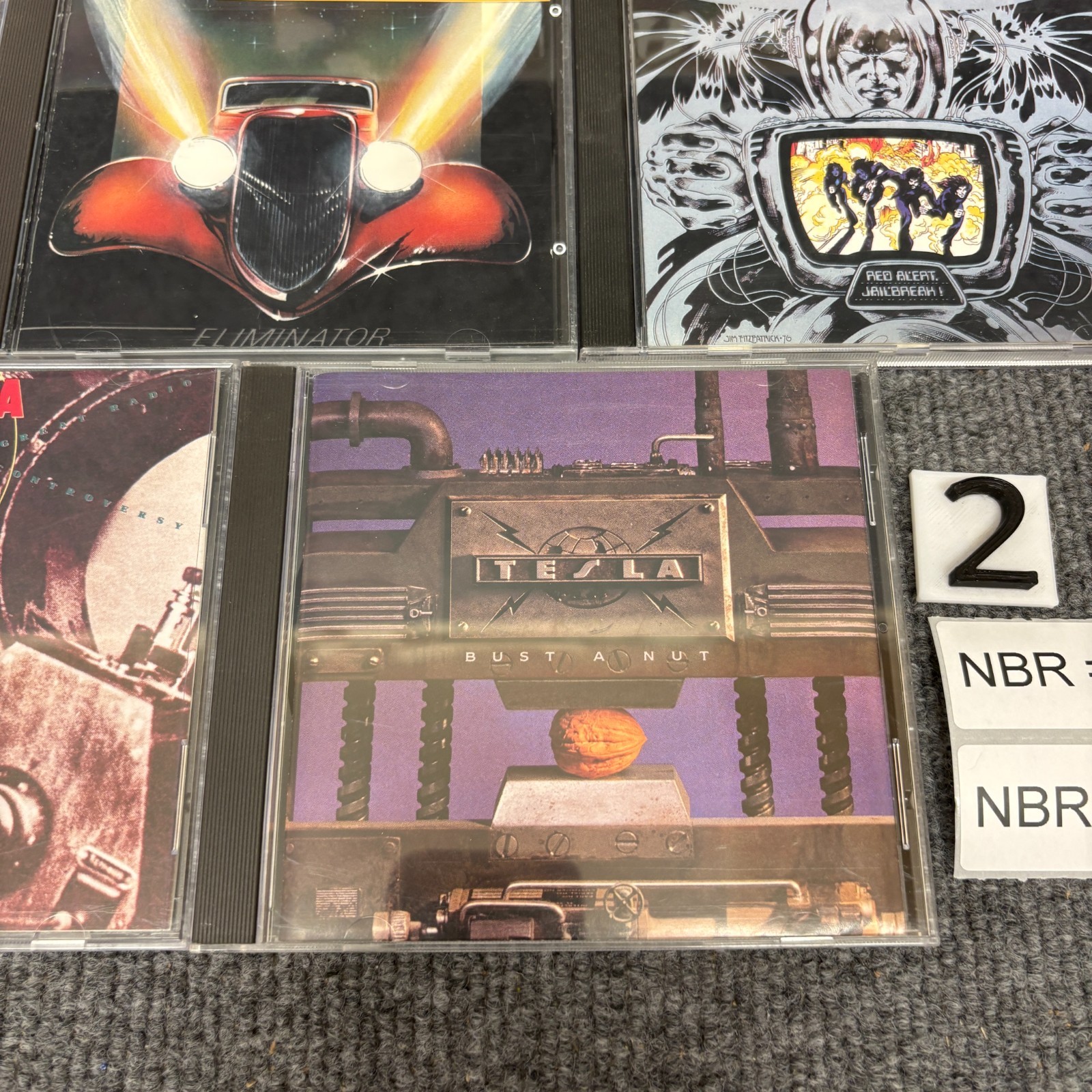 Classic Hard Rock CD Lot AC/DC ZZ Top Tesla Whitesnake Thin Lizzy
