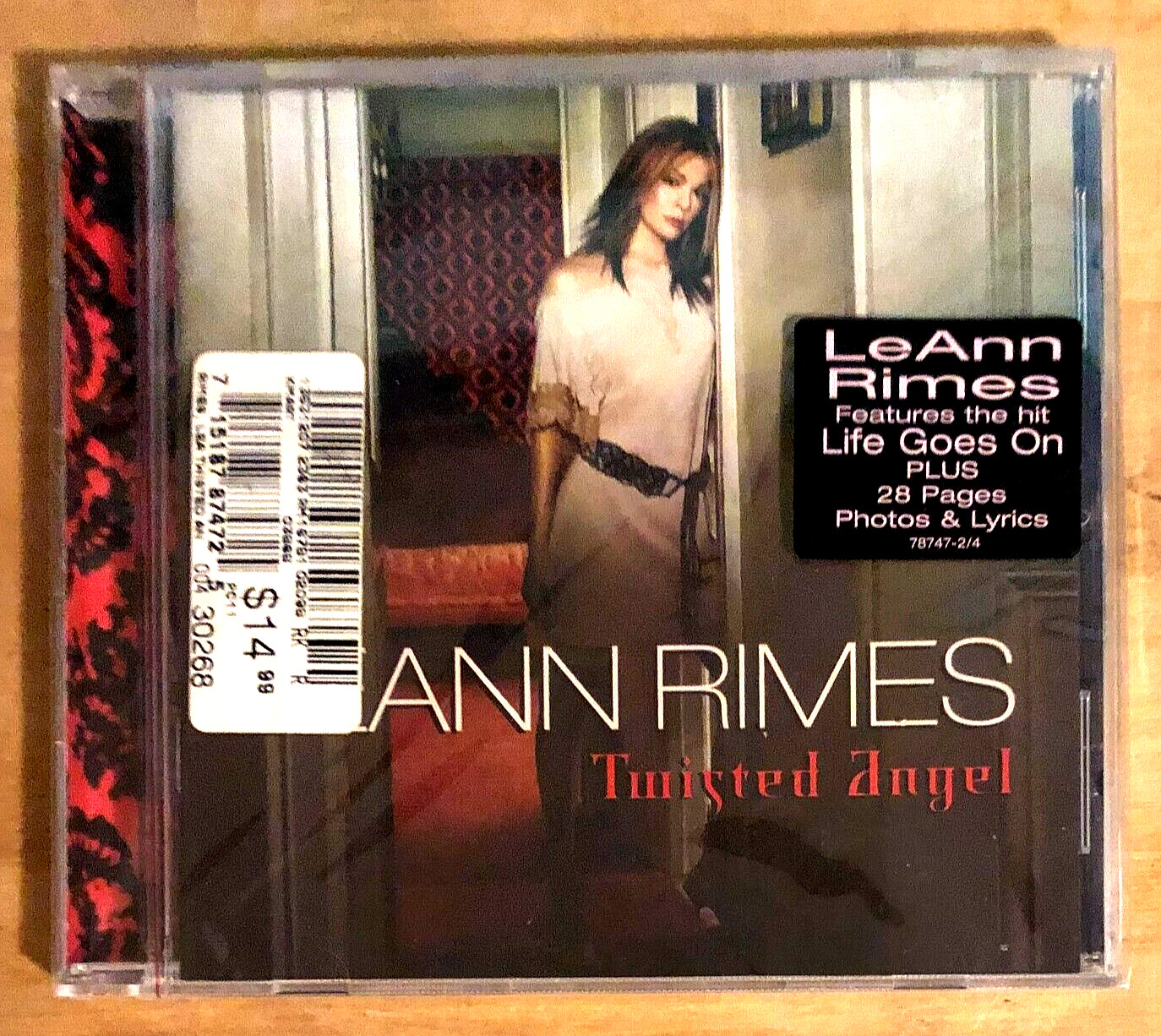 LEANN RIMES: TWISTED ANGEL (2002) CD—DESMOND CHILD—BRAND NEW & SEALED