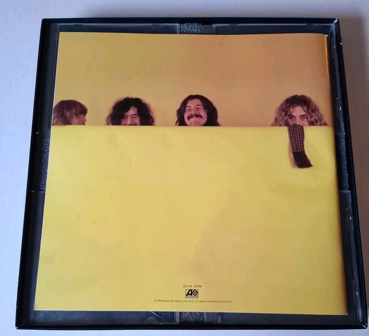 Led Zeppelin 4 Compact Disc Box Set (1990) 7 82144-2 W/Booklet. CD's