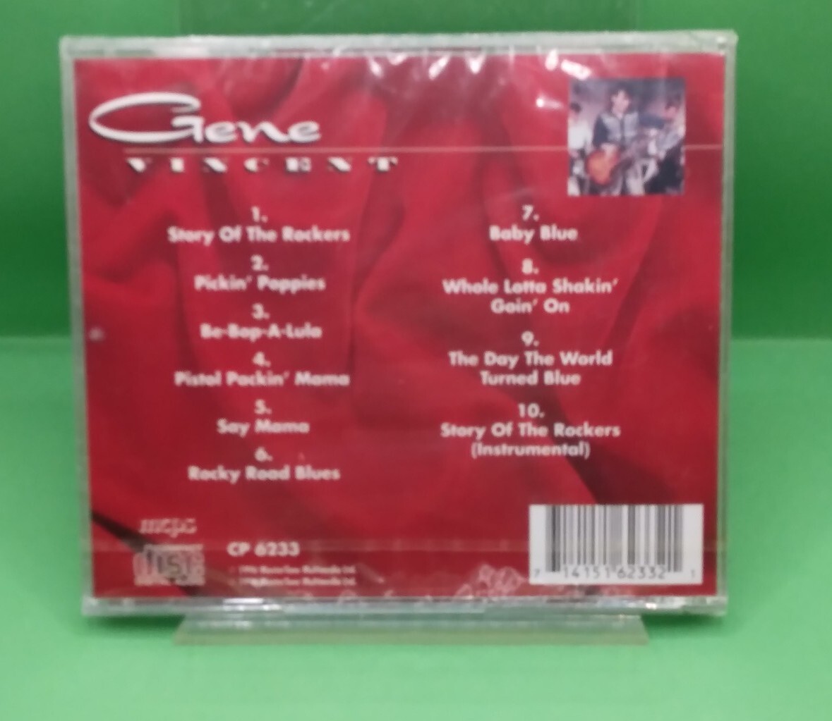 GENE VINCENT (SELF-TITLED) PICTURE DISC.