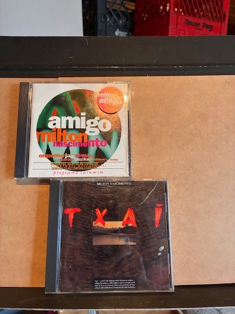MILTON NASCIMENTO,,,, 2 CD LOT,,,,,2 NEAR MINT,,,,