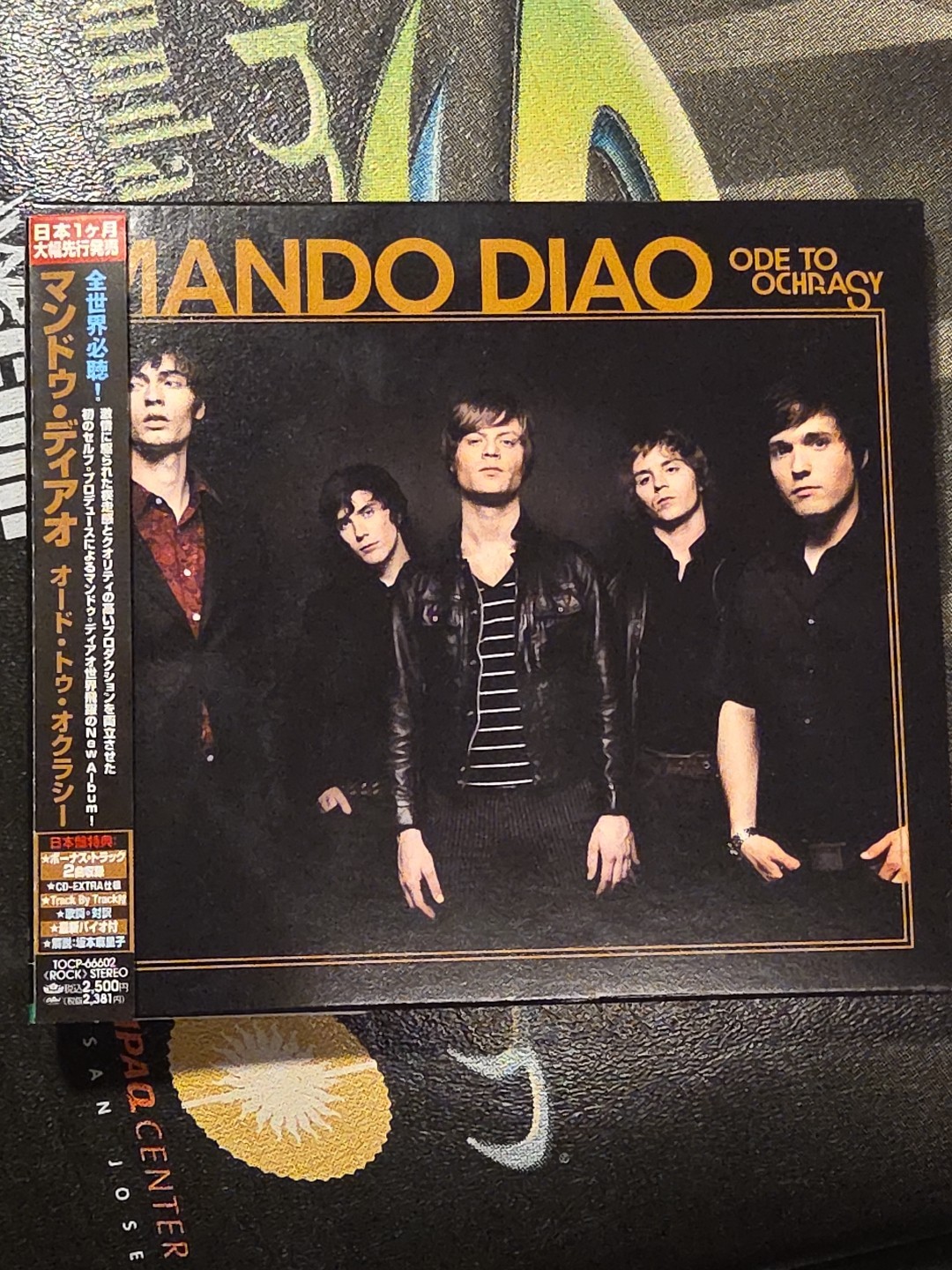 Mando Diao – Ode to Ochrasy Japan CD w/ OBI TOCP-66602 Toshiba EMI
