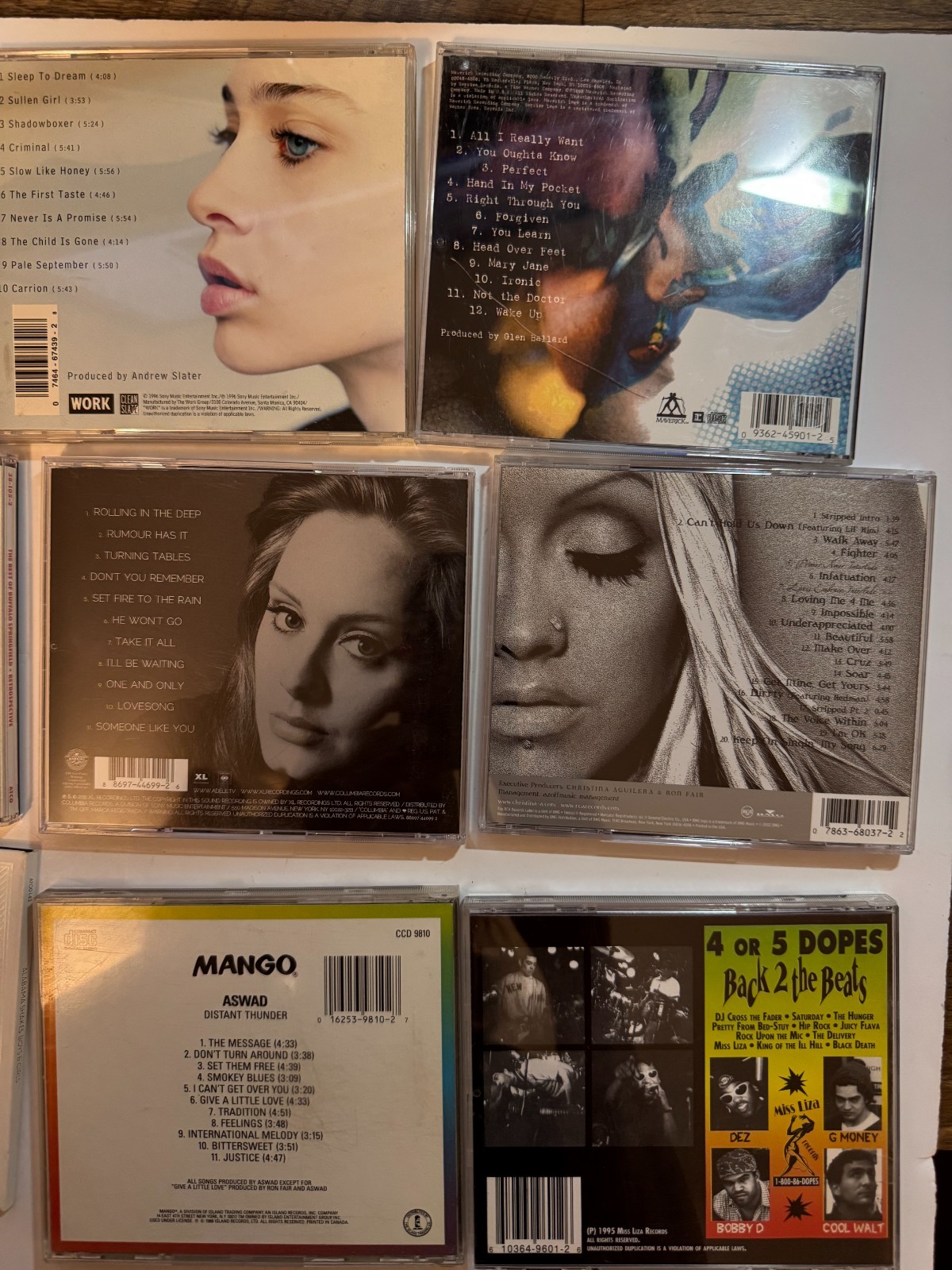 Box of 15 Rock, Punk, New Wave, Metal CDs - VG+ LIST IN DESCRIPTION - Box B4