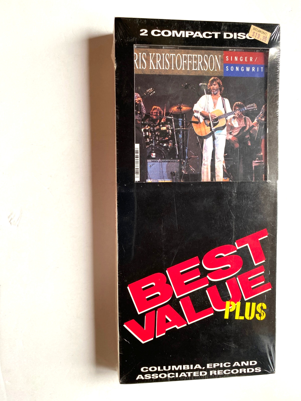 Kris Kristofferson SINGER SONGWRITER(Rita Coolidge.Bob Dylan.Johnny Cash)LONGBOX