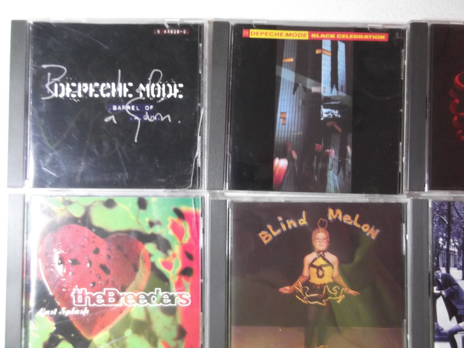 13 Music CD lot Tool Depeche Mode Doors Belly Blind Melon Singles soundtrack +++
