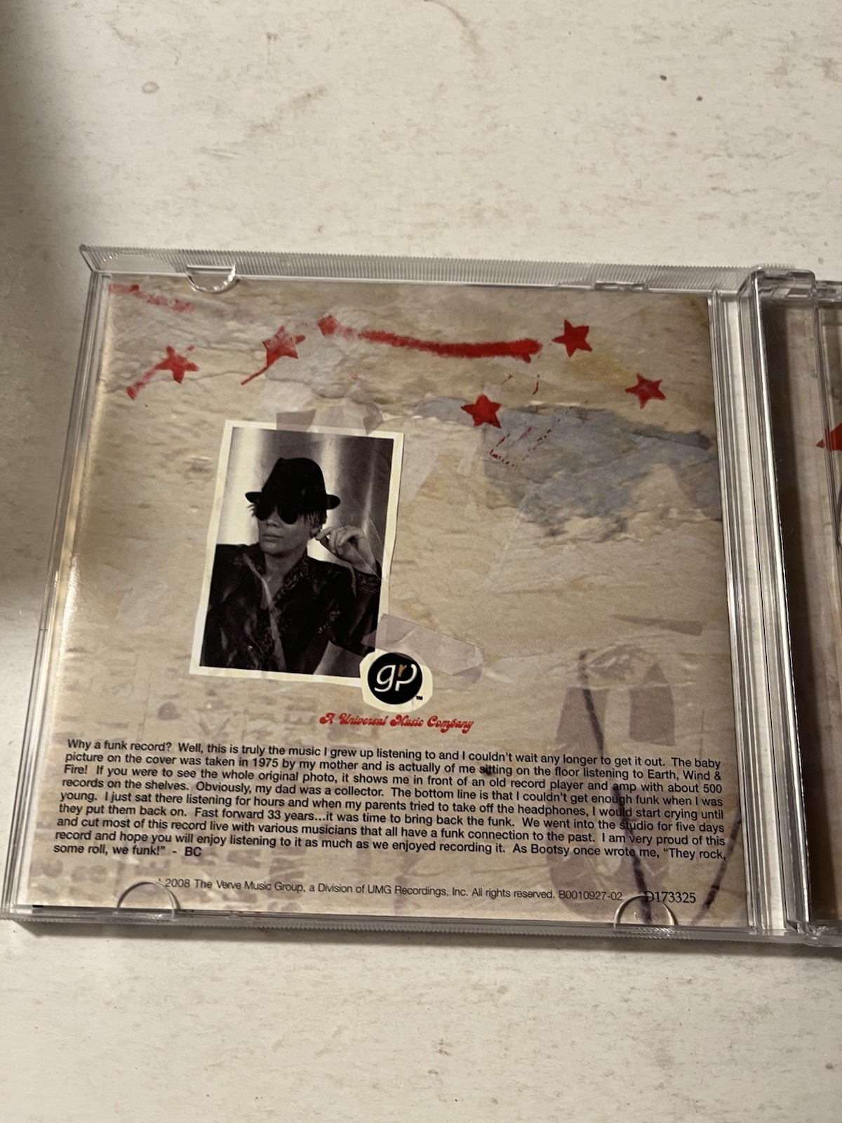 BRIAN CULBERTSON – Bringing Back the Funk CD 2008 Funk Jazz Soul VG/EX Disc