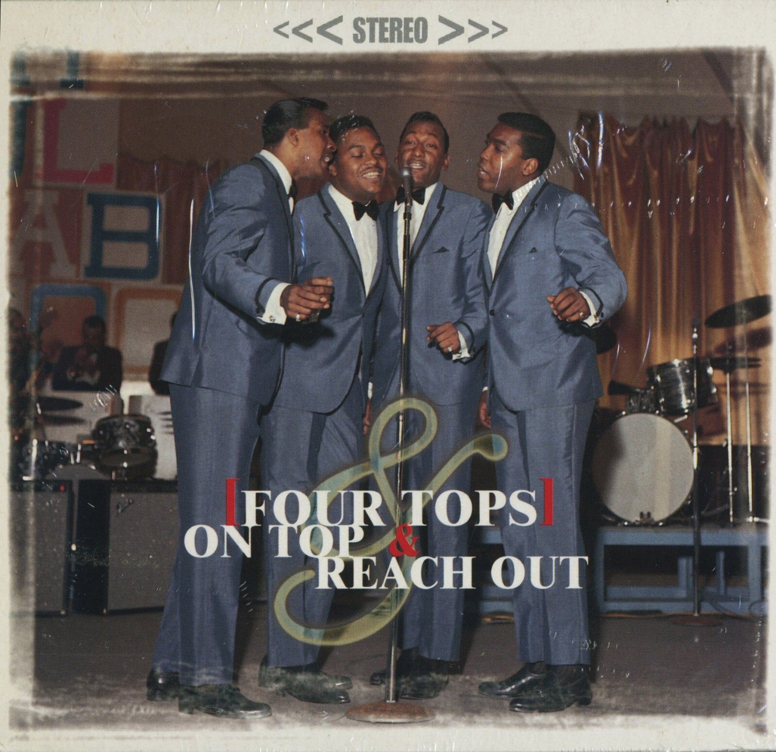 THE FOUR TOPS ON TOP / REACH OUT - MOTOWN UK IMPORT 2 LPS ON 1 CD NEW SEALED